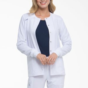 Women's EDS Essentials Snap Front Scrub Jacket