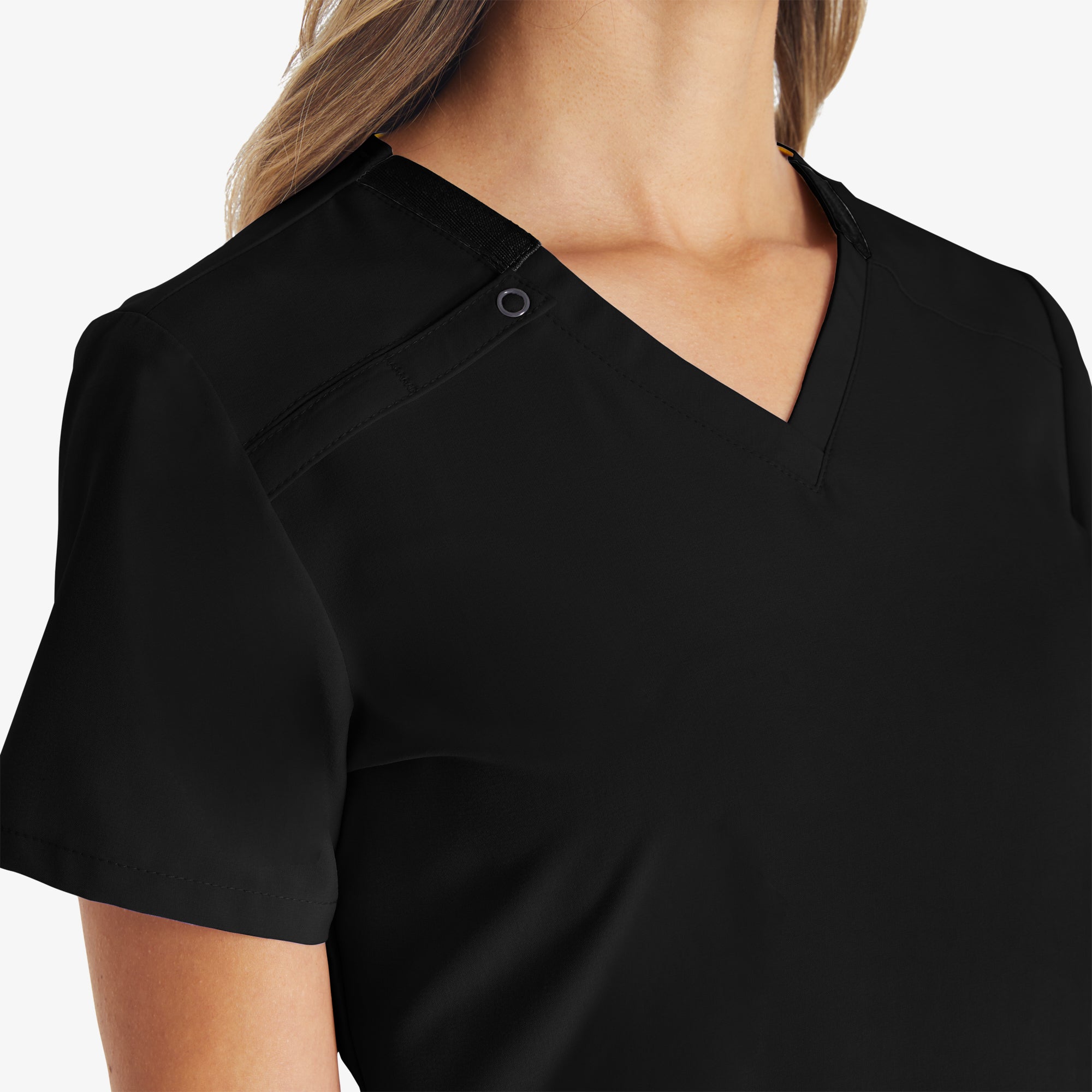 Women's EDS Essentials V-Neck Scrub Top - Image 7