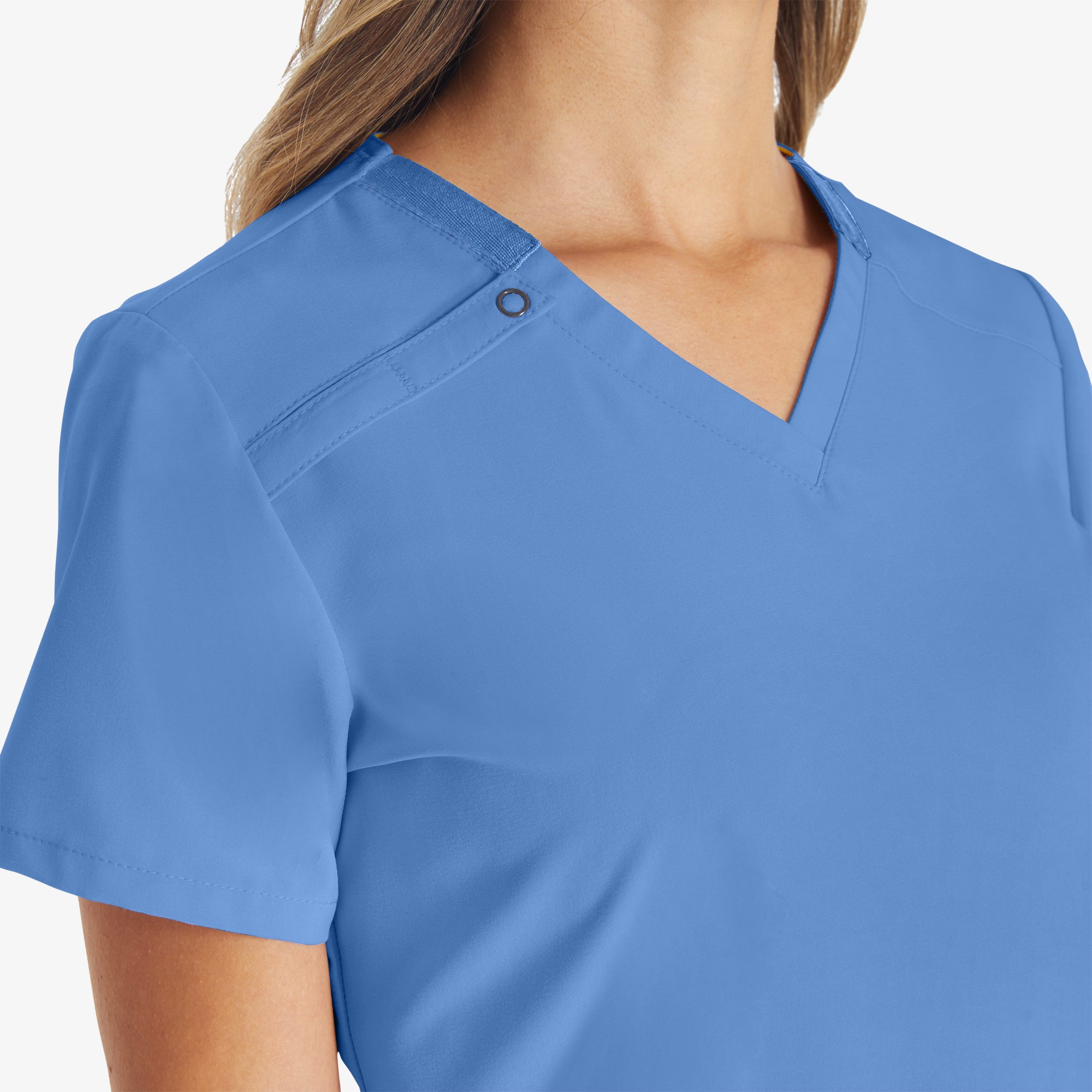 Women's EDS Essentials V-Neck Scrub Top - Image 7