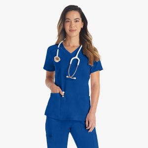 Women's EDS Essentials V-Neck Scrub Top