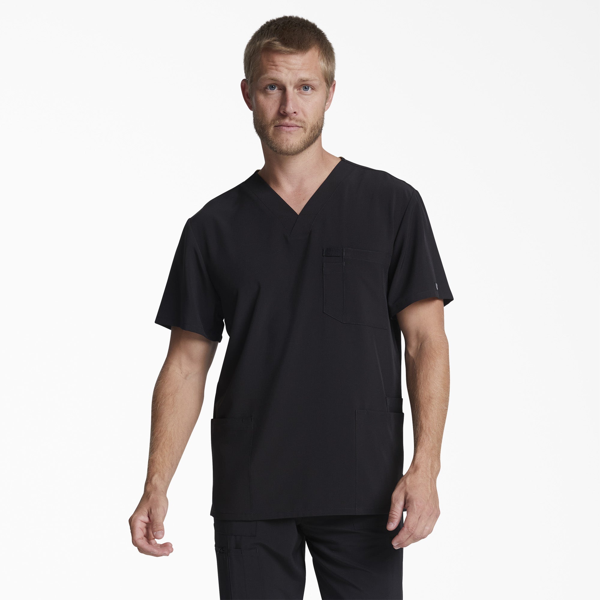Men's EDS Essentials V-Neck Scrub Top