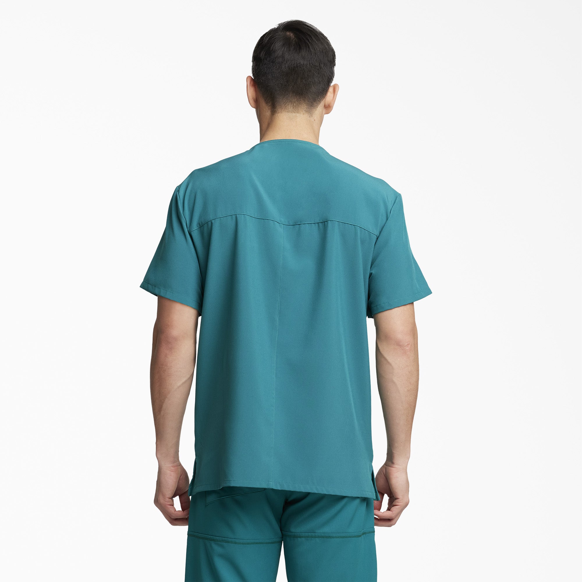 Men's EDS Essentials V-Neck Scrub Top - Image 2
