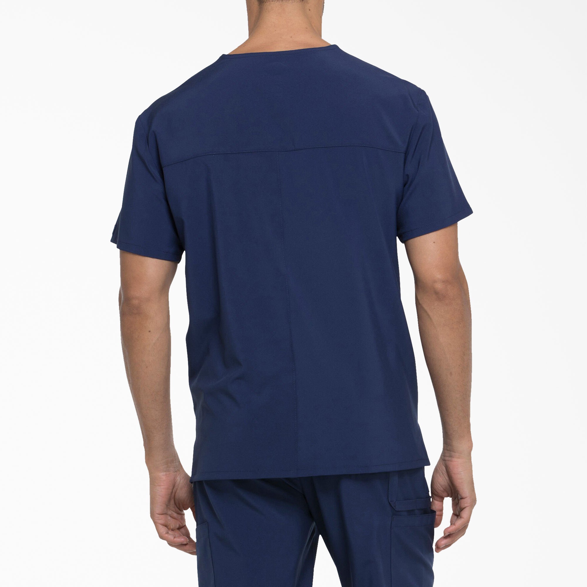 Men's EDS Essentials V-Neck Scrub Top - Image 2
