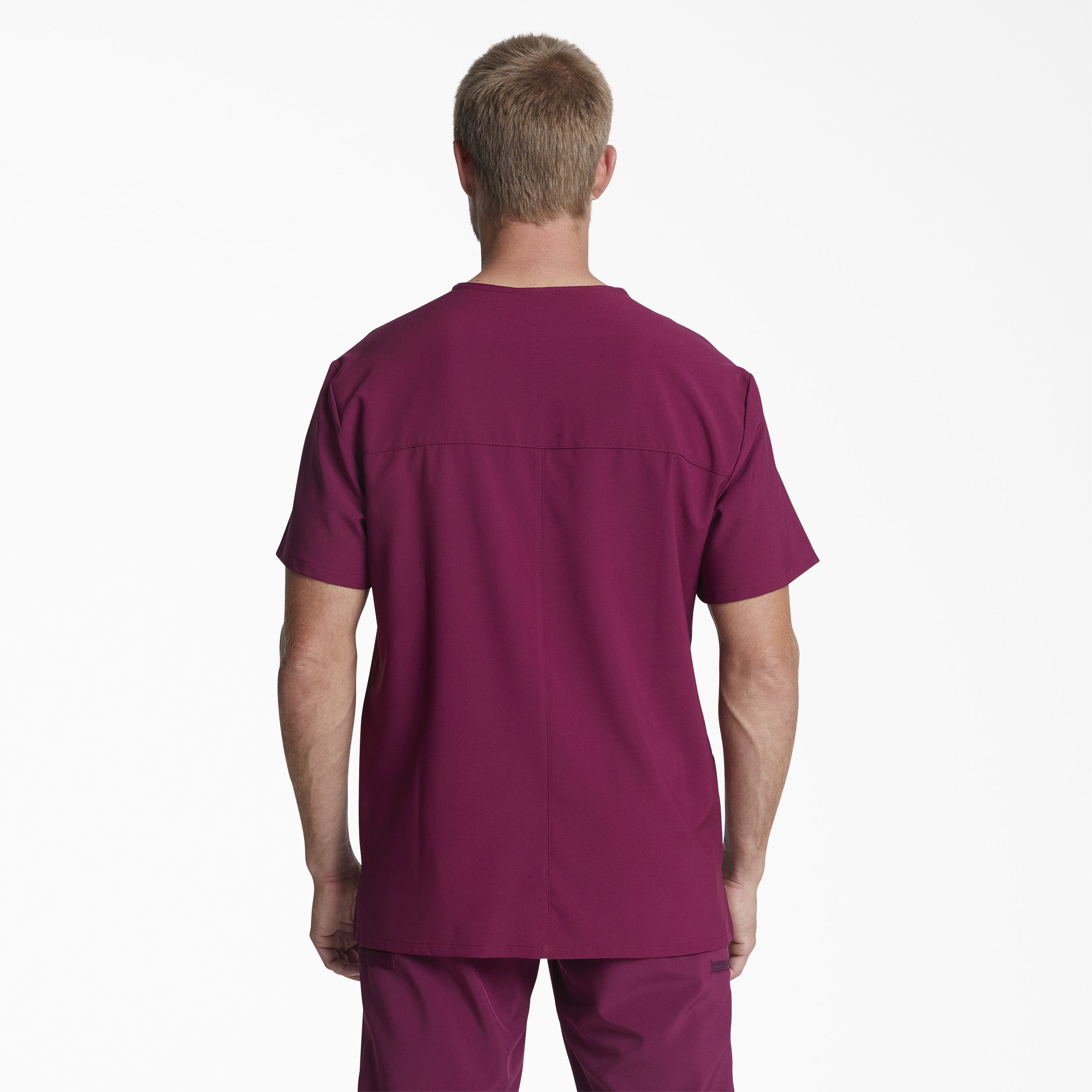 Men's EDS Essentials V-Neck Scrub Top - Image 2
