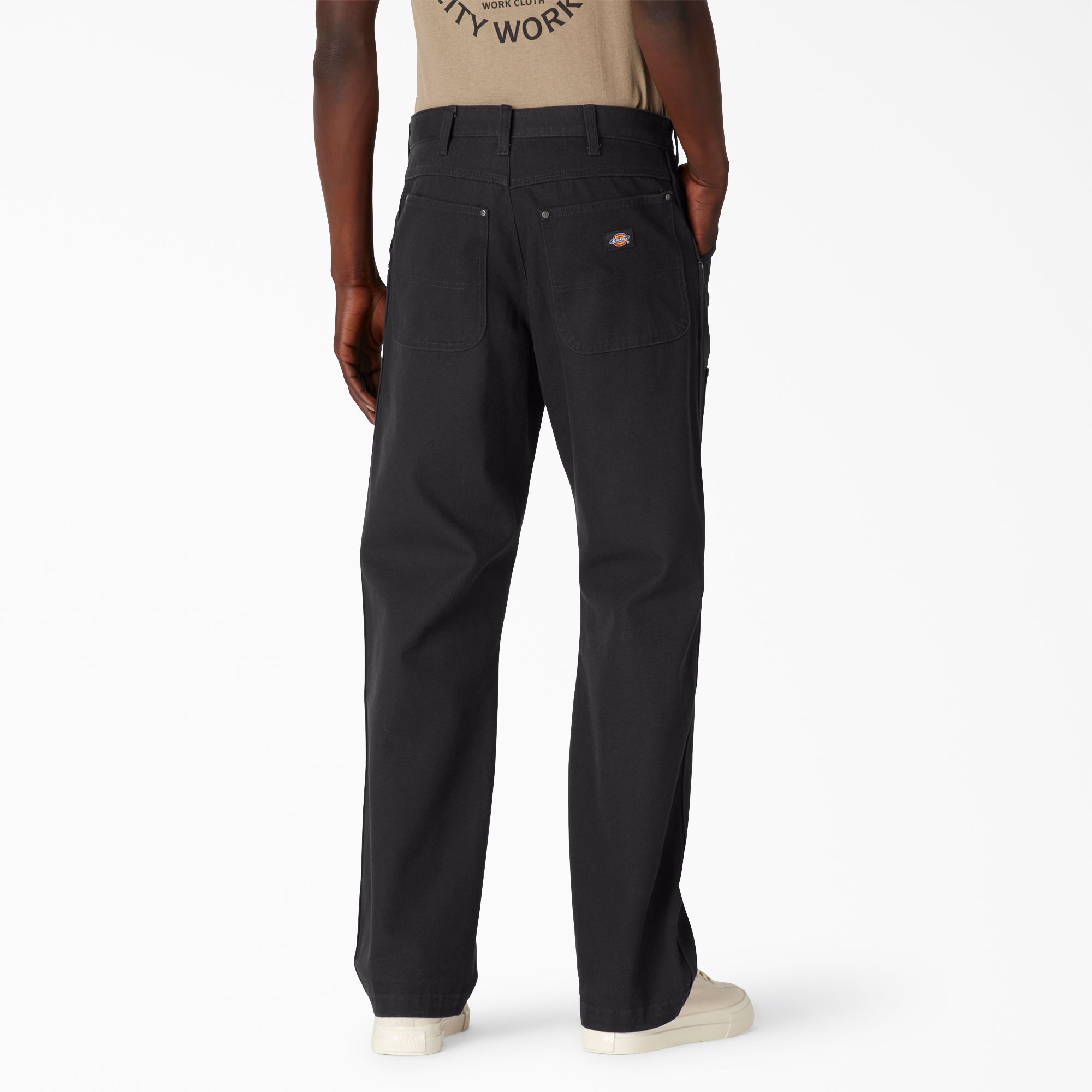 Relaxed Fit Double Knee Duck Pants
