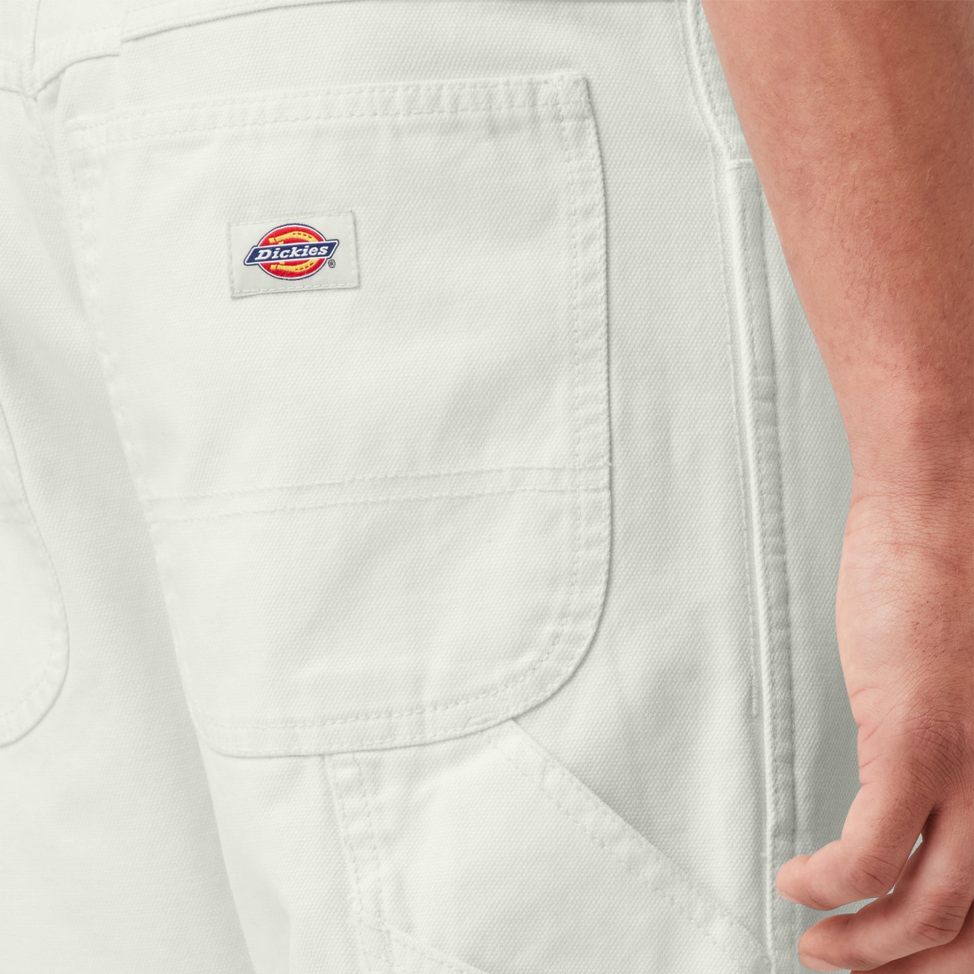 Relaxed Fit Stonewashed Duck Carpenter Pants - Image 4