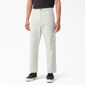 Relaxed Fit Stonewashed Duck Carpenter Pants