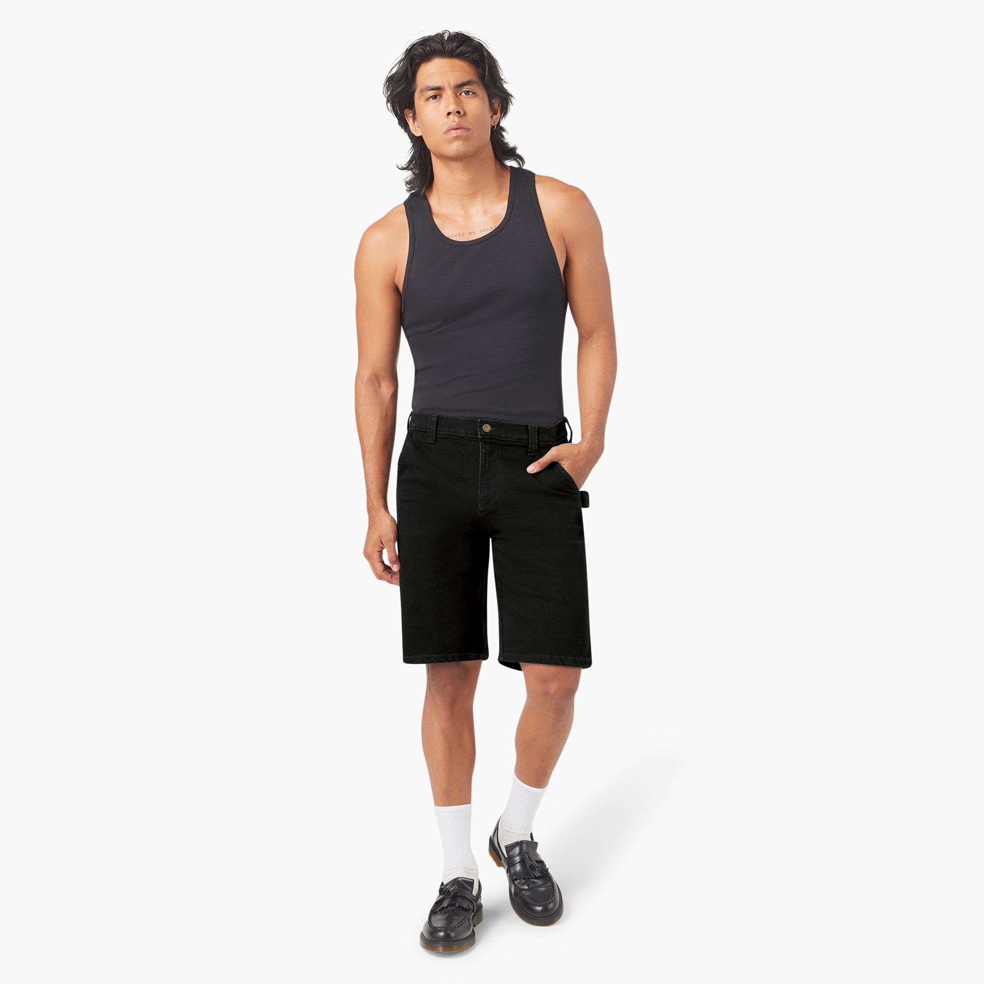 Denim Utility Shorts. 11 - Image 5