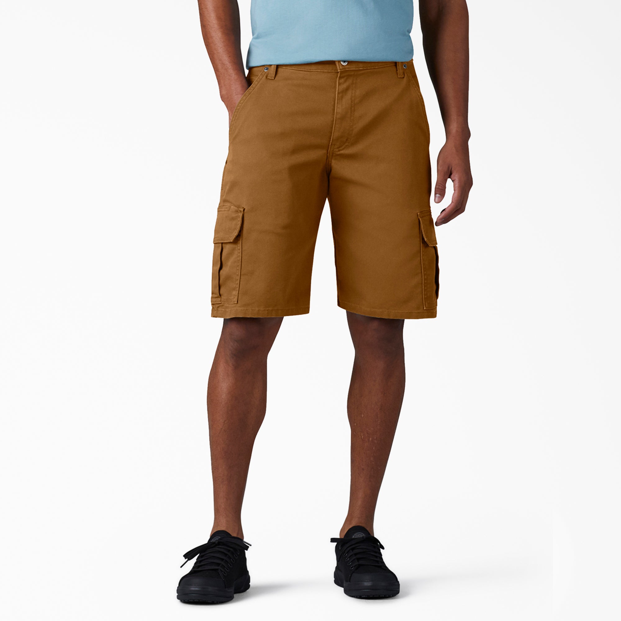 FLEX Relaxed Fit Duck Cargo Shorts. 11
