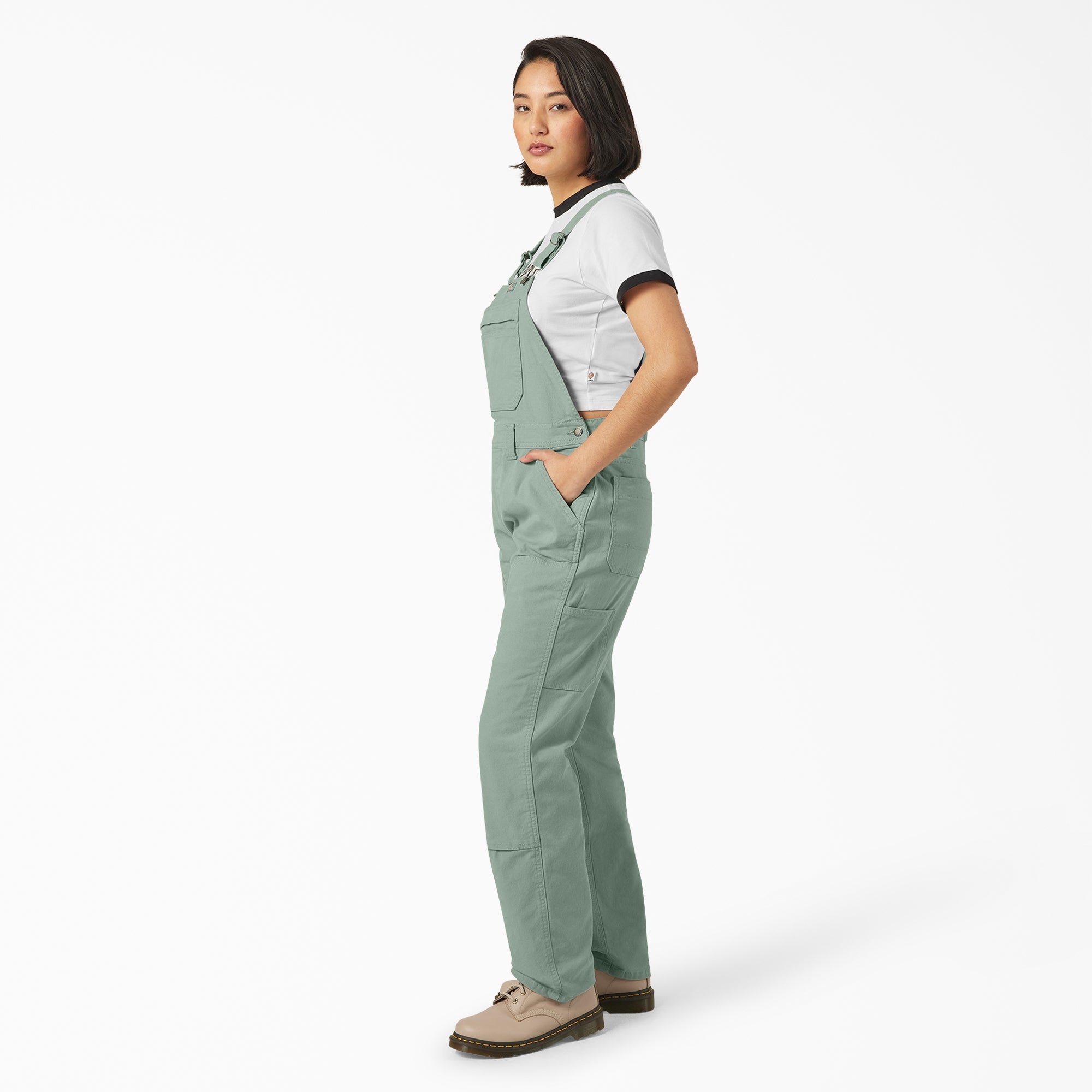 Women's Double Front Bib Overalls - Image 3
