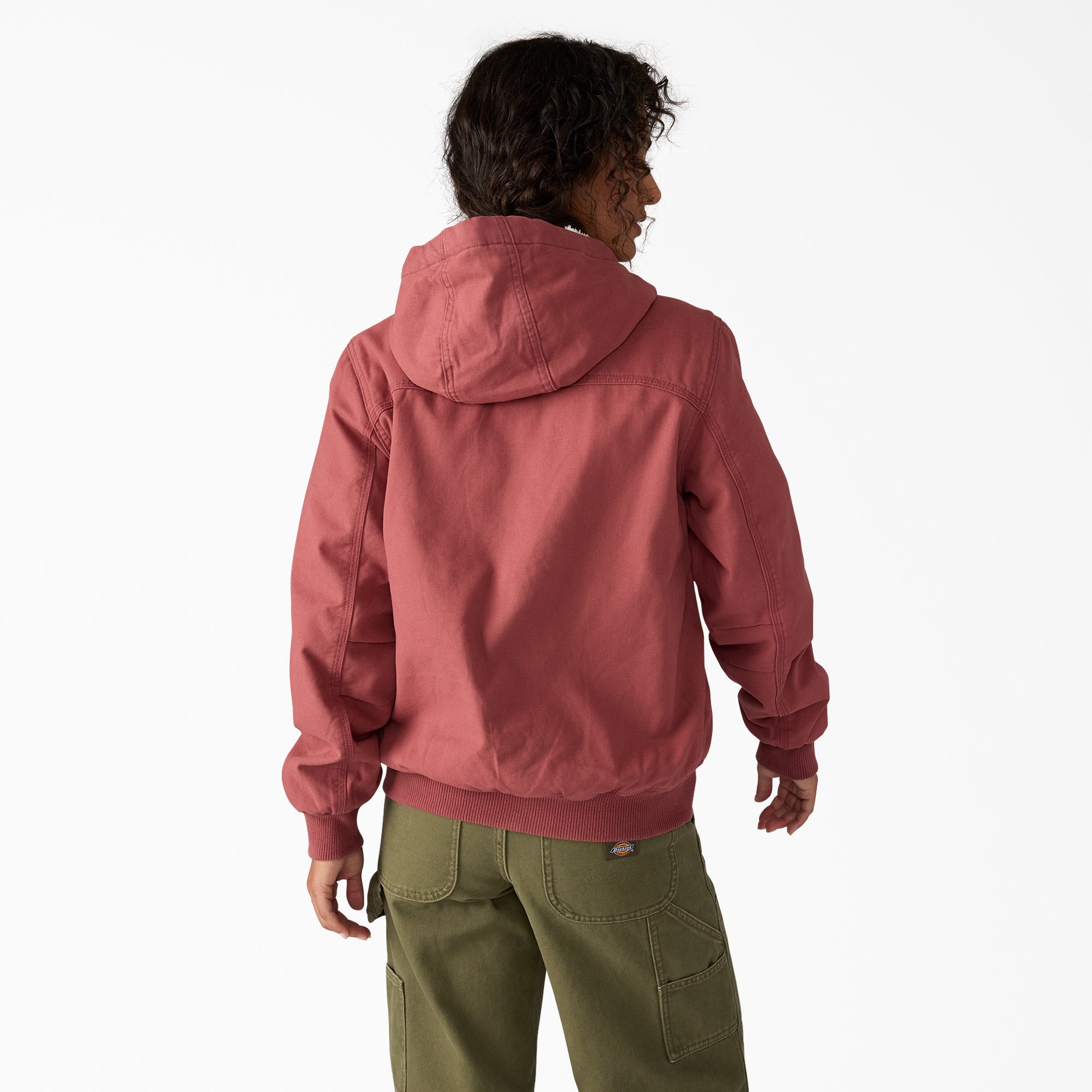 Women's Fleece Lined Duck Canvas Jacket - Image 2