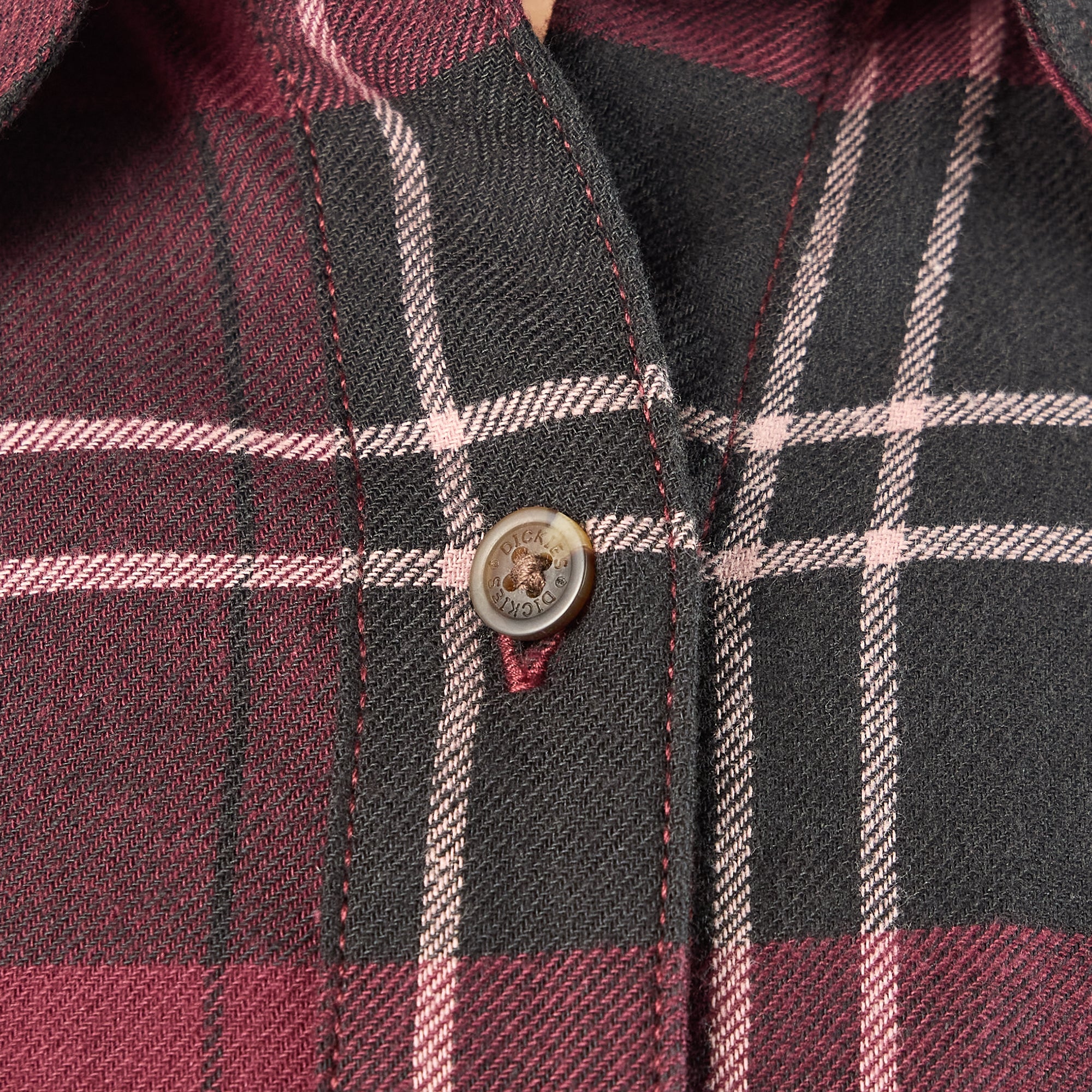 Women's Plaid Flannel Long Sleeve Shirt - Image 6