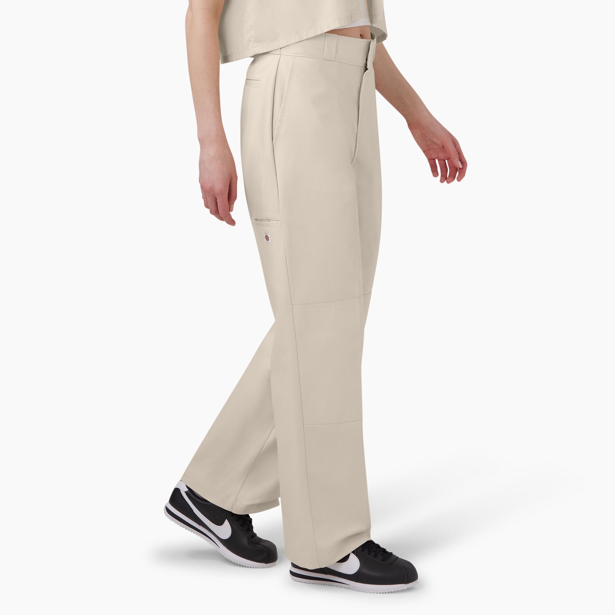 Women's Loose Fit Double Knee Work Pants - Image 4