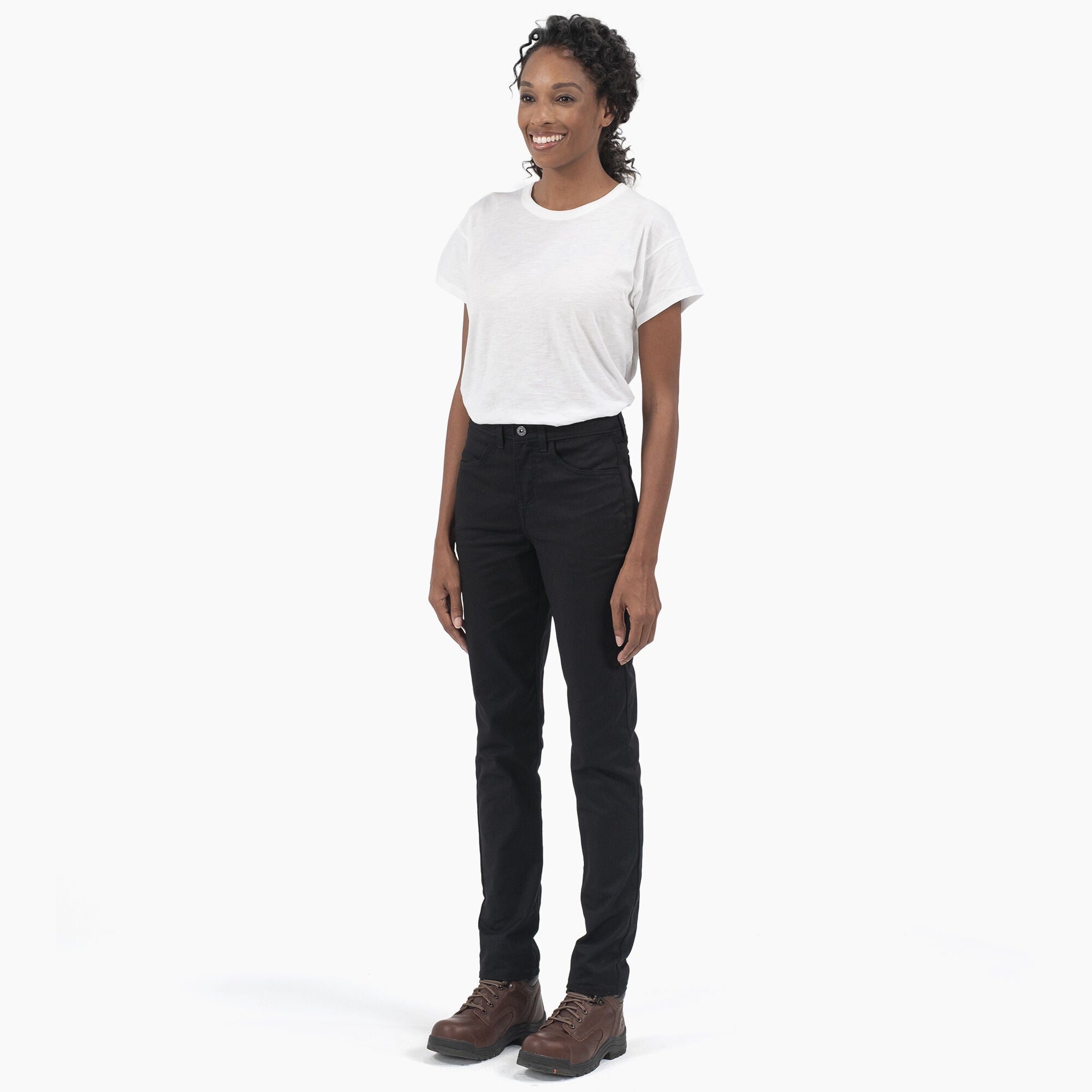 Women's High Rise Skinny Twill Pants - Image 3