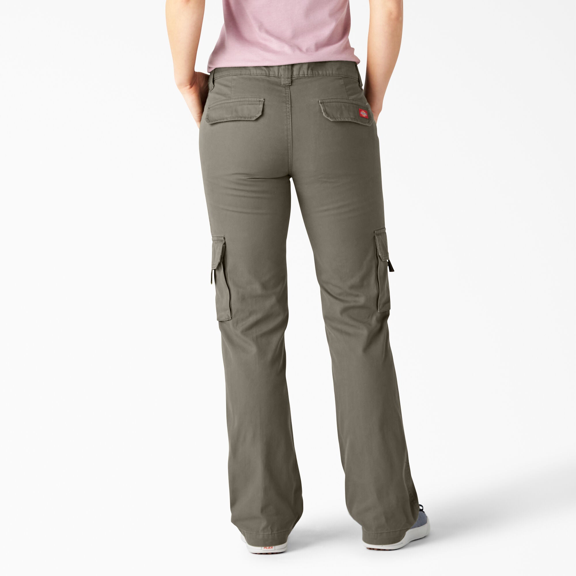 Women's Relaxed Fit Straight Leg Cargo Pants - Image 2