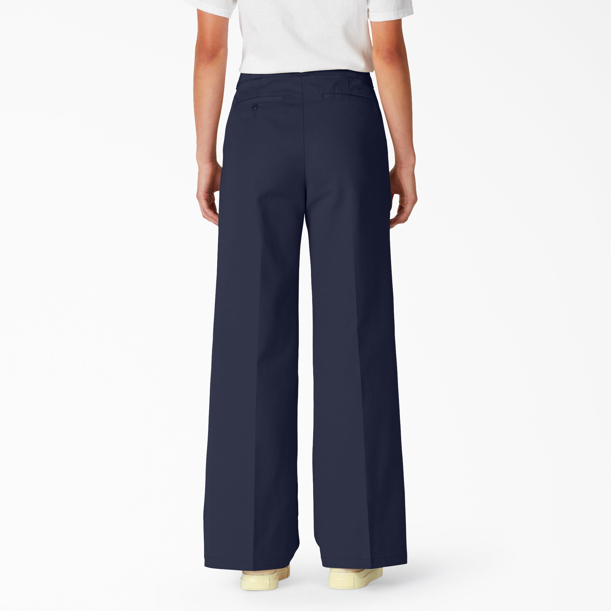 Women's Regular Fit Wide Leg Work Pants - Image 2