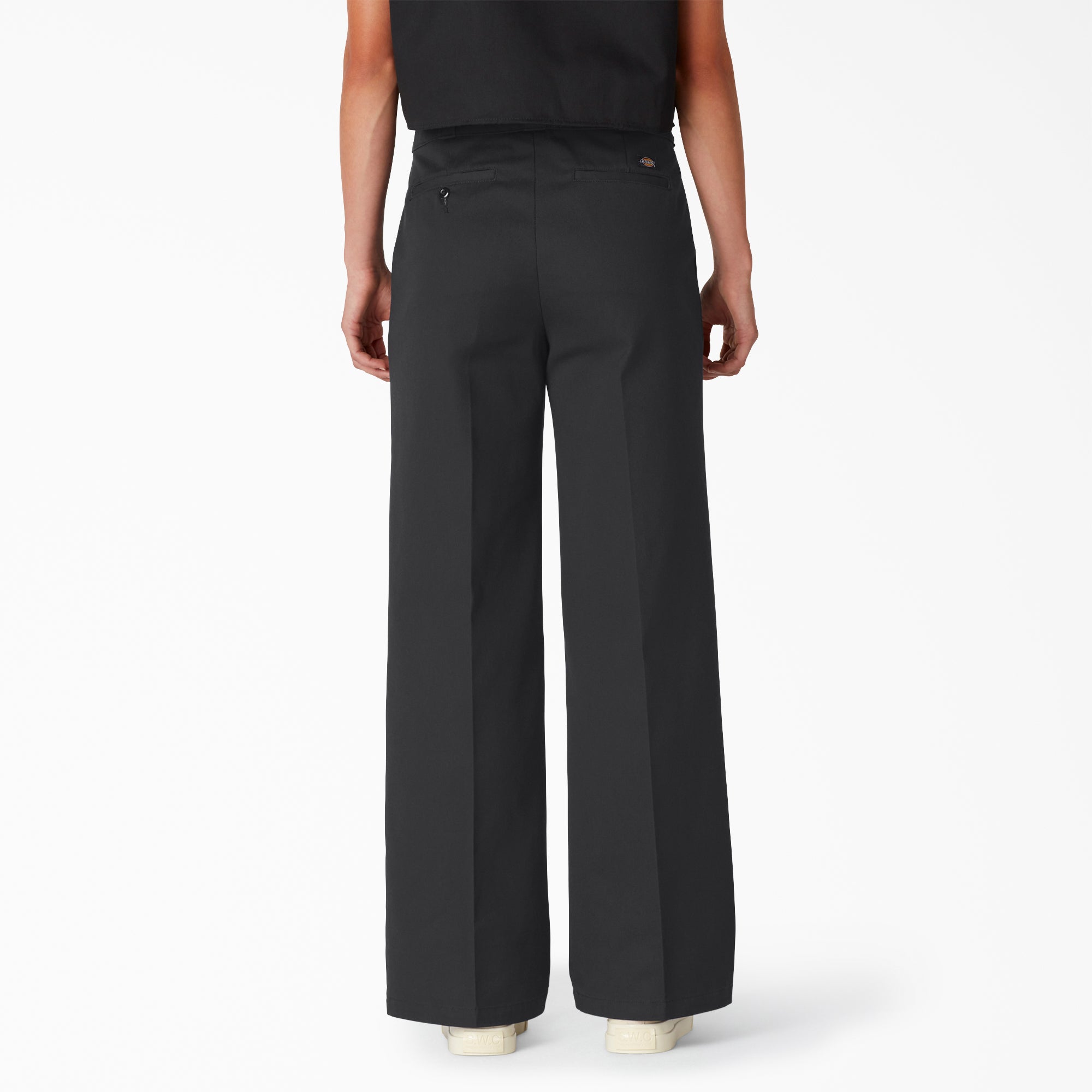 Women's Regular Fit Wide Leg Work Pants - Image 2