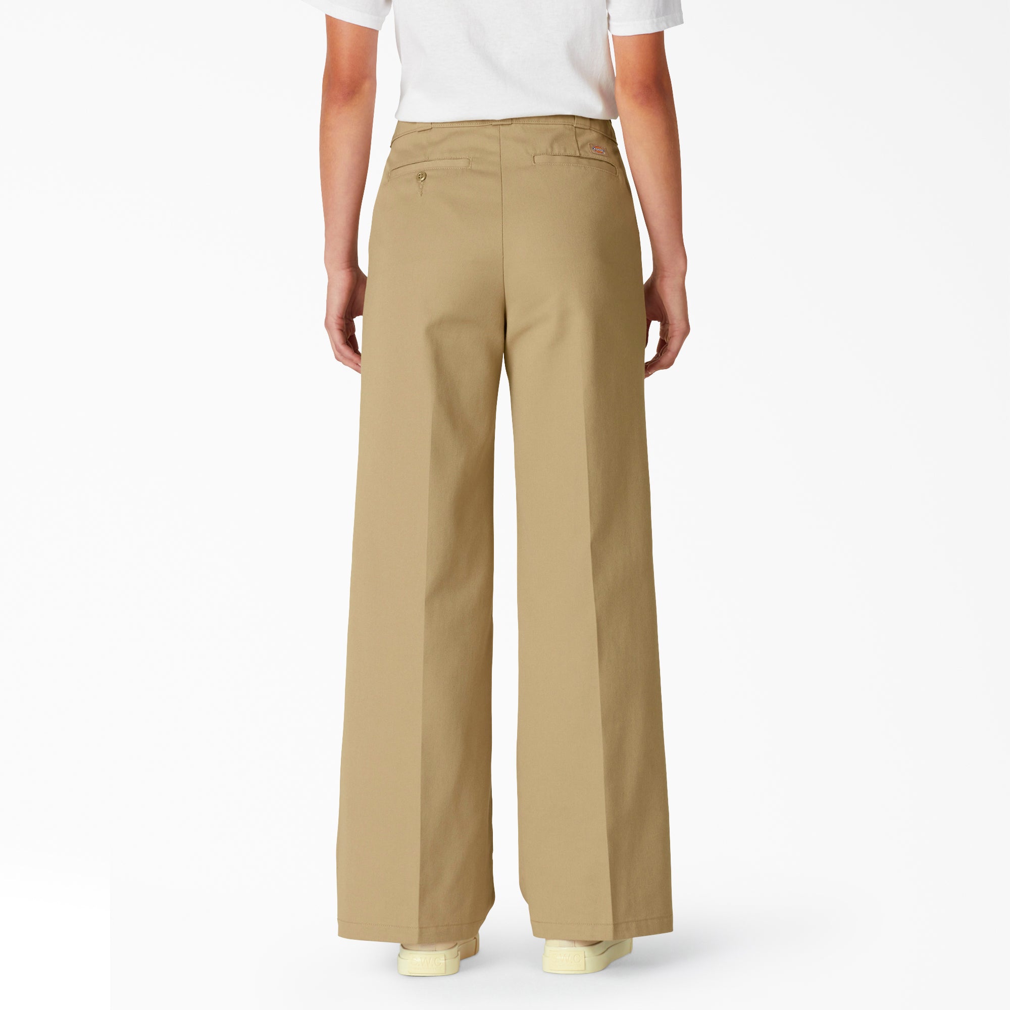 Women's Regular Fit Wide Leg Work Pants - Image 2