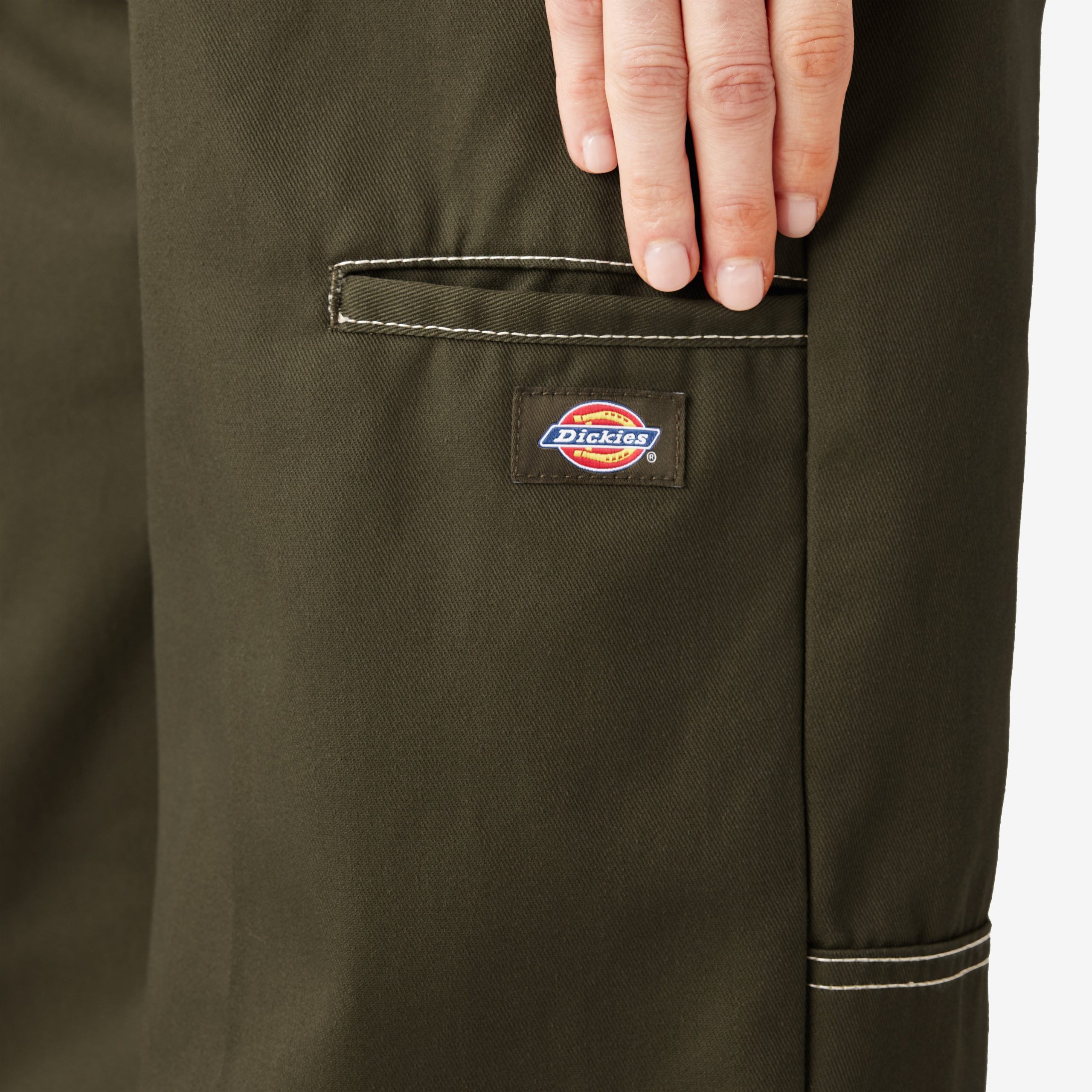 Women's Relaxed Fit Double Knee Pants - Image 9