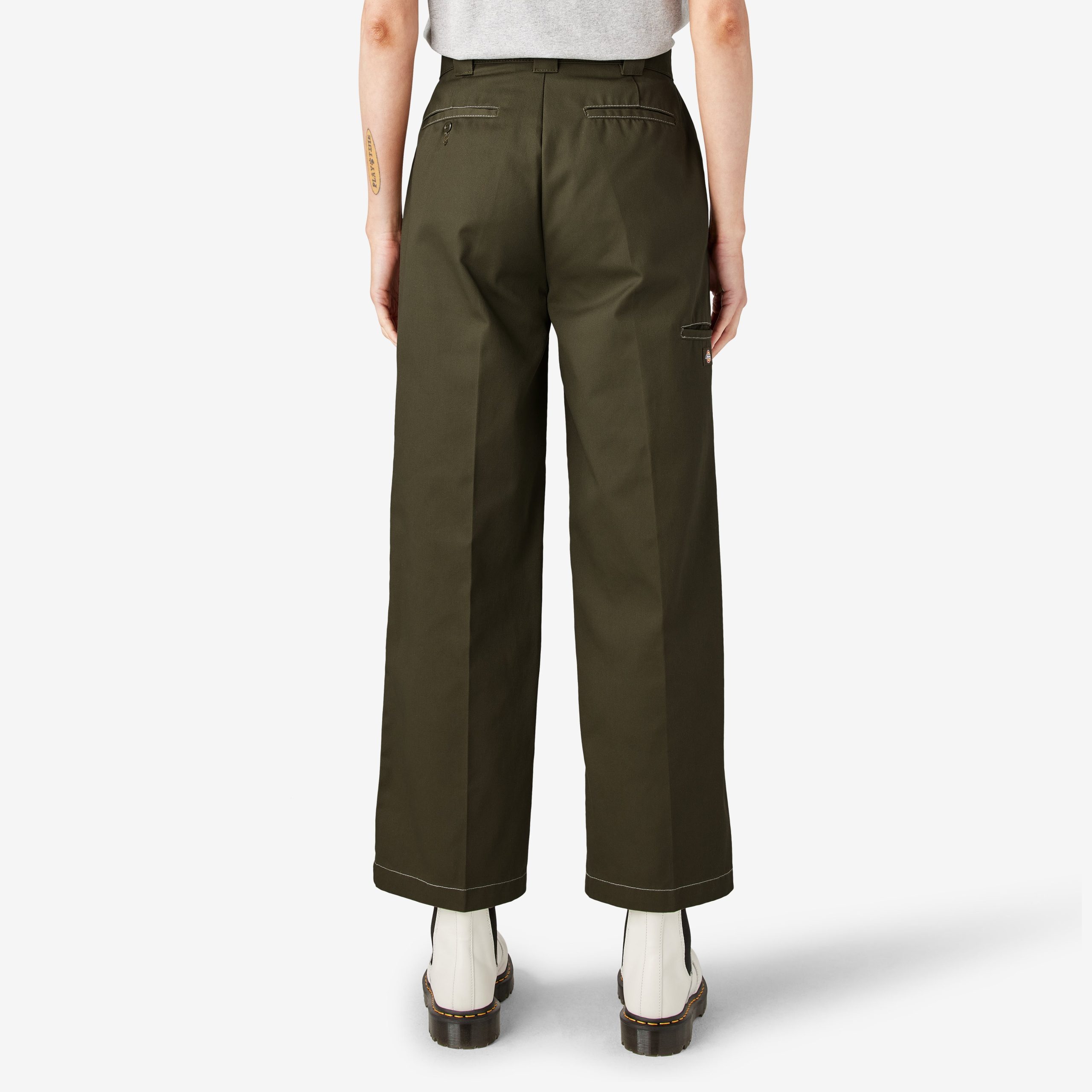Women's Relaxed Fit Double Knee Pants - Image 2
