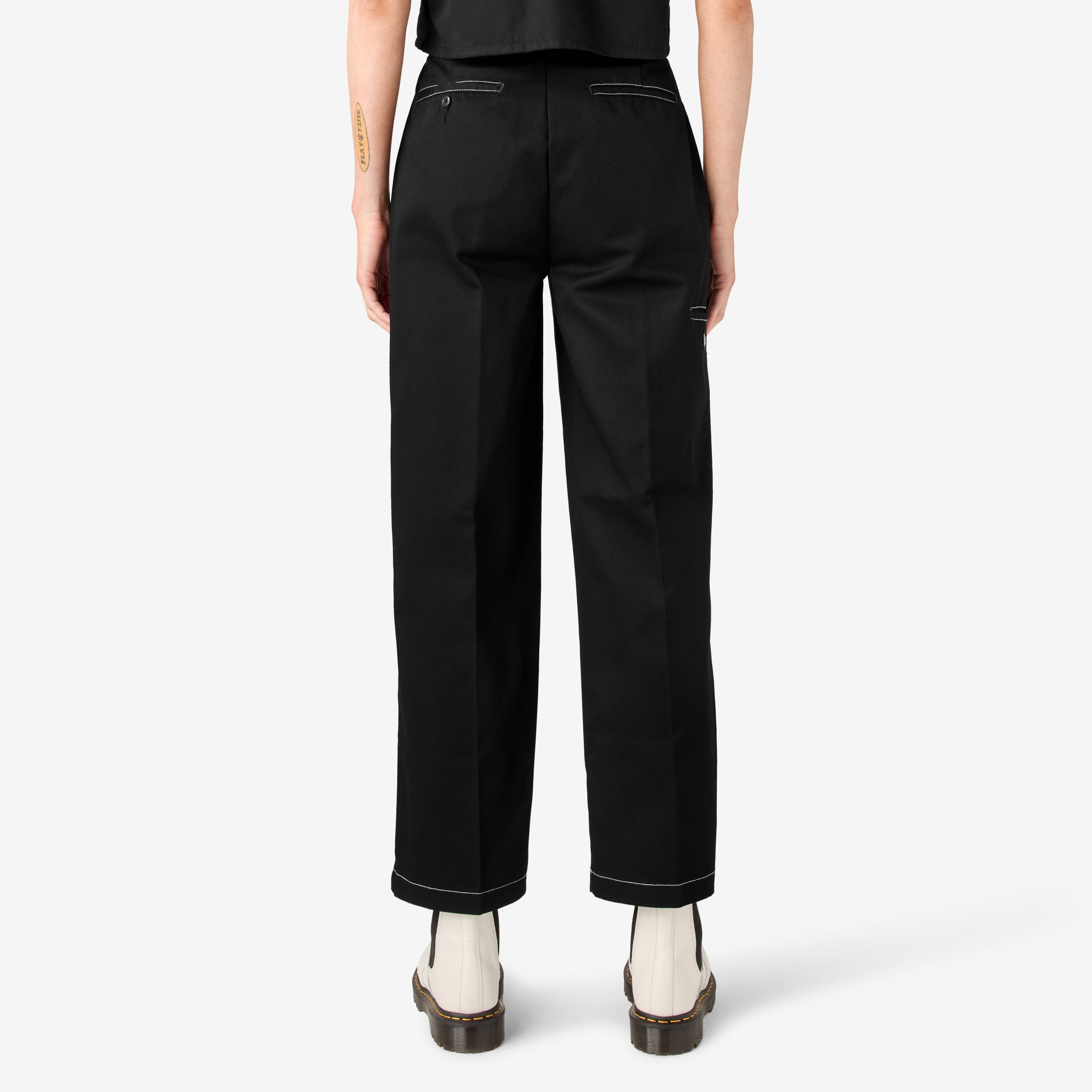 Women's Relaxed Fit Double Knee Pants - Image 2