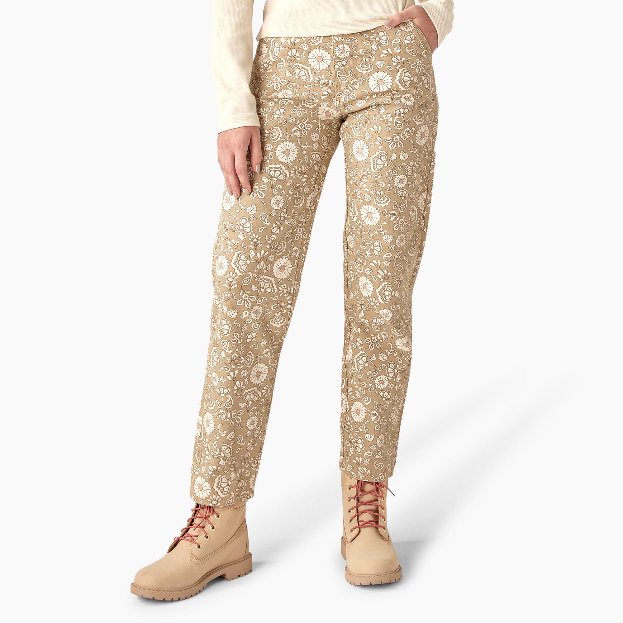 Women's Ellis Floral Duck Canvas Pants