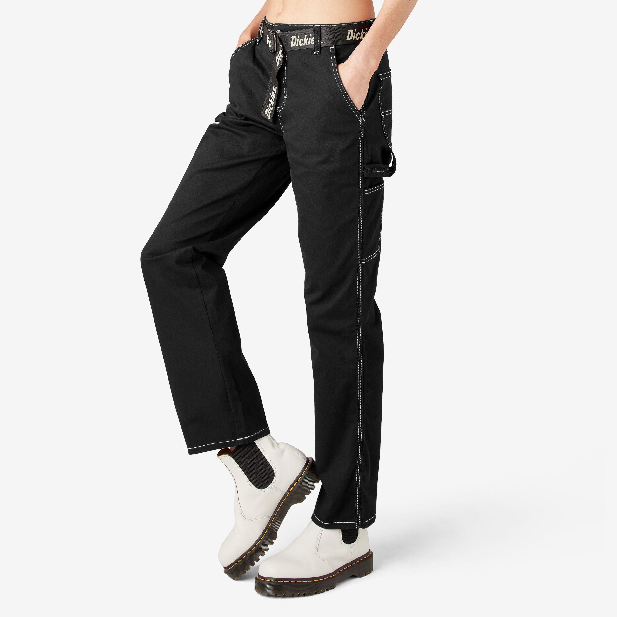 Women's Relaxed Fit Carpenter Pants - Image 3