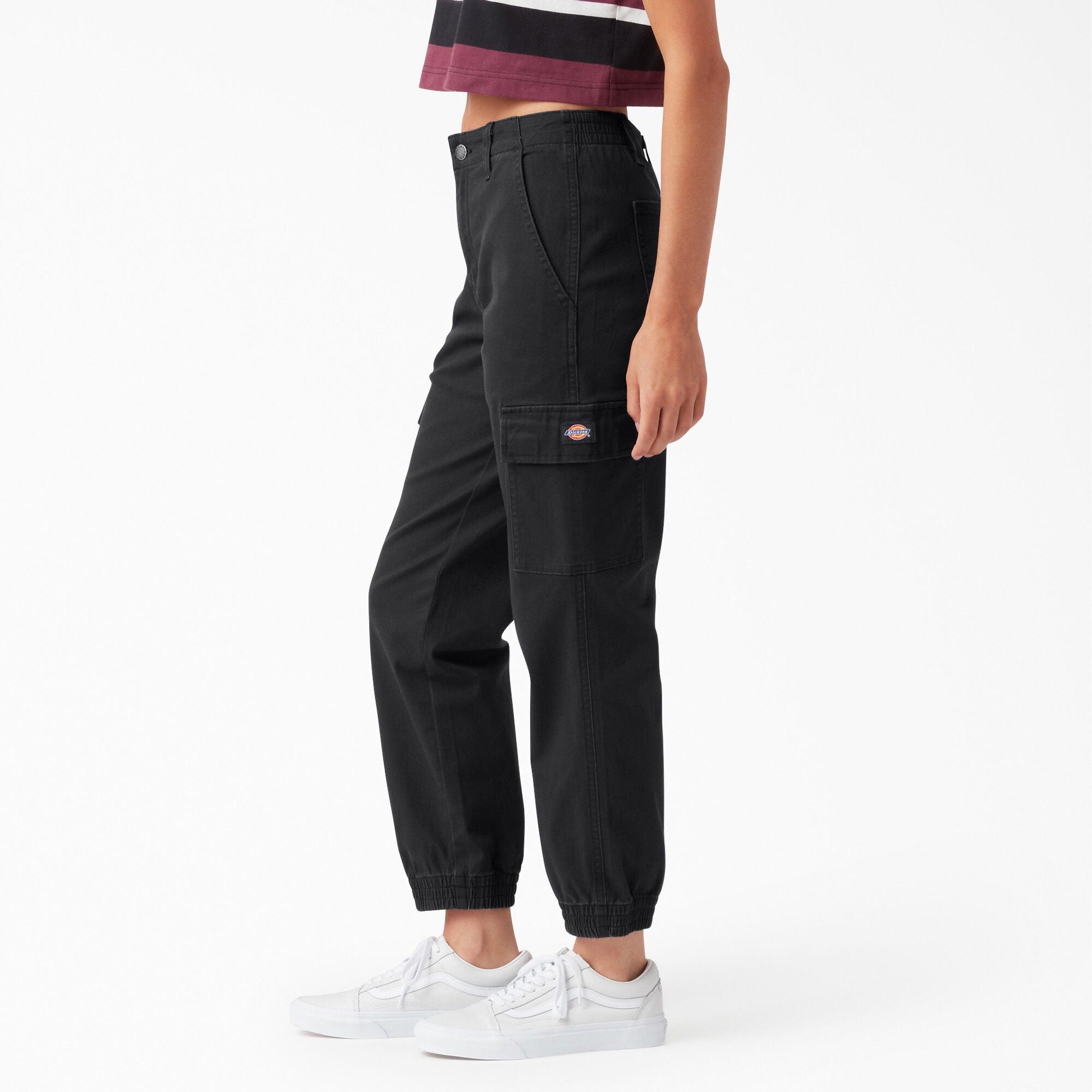 Women's High Rise Fit Cargo Jogger Pants - Image 3