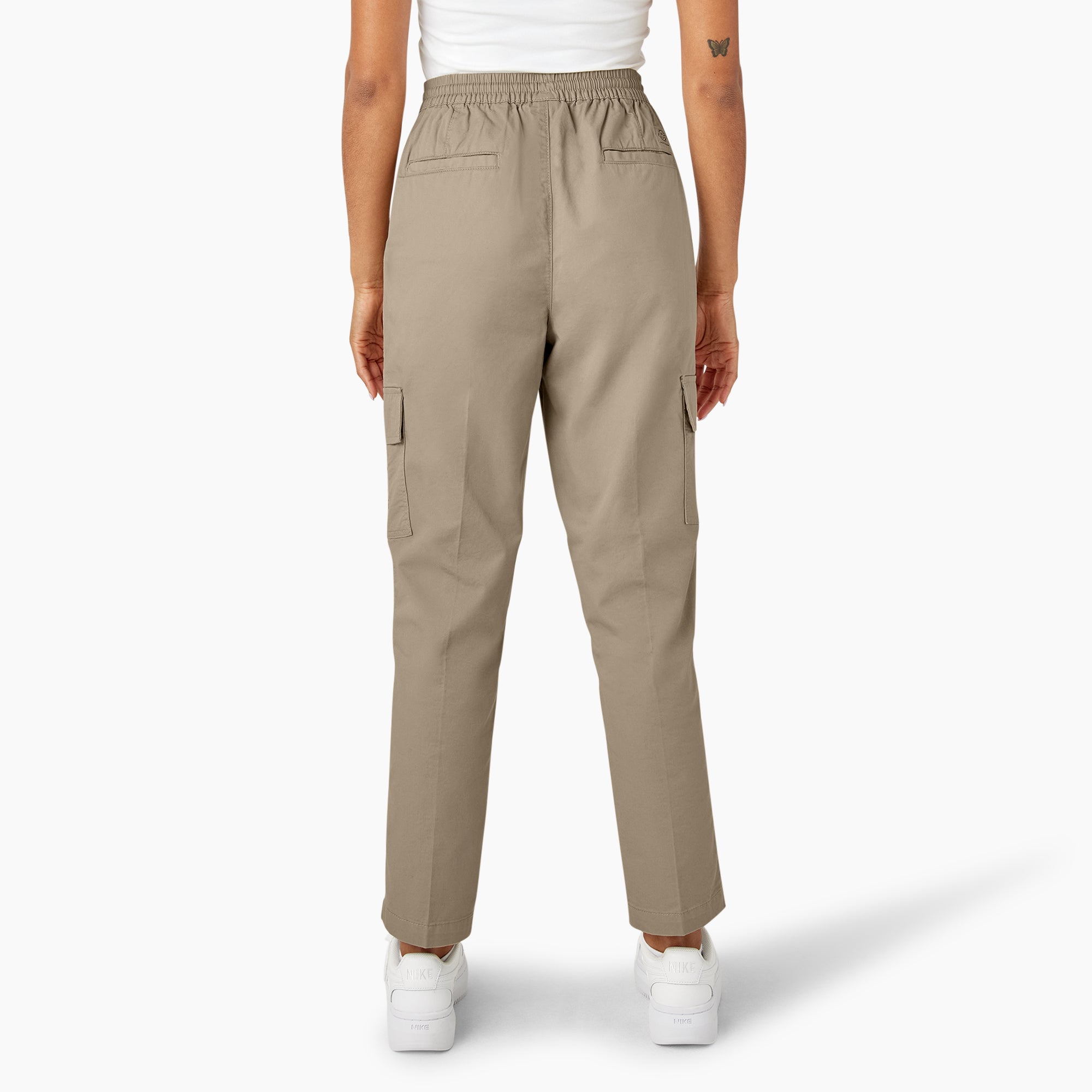 Women's Drawstring Cargo Pants - Image 2
