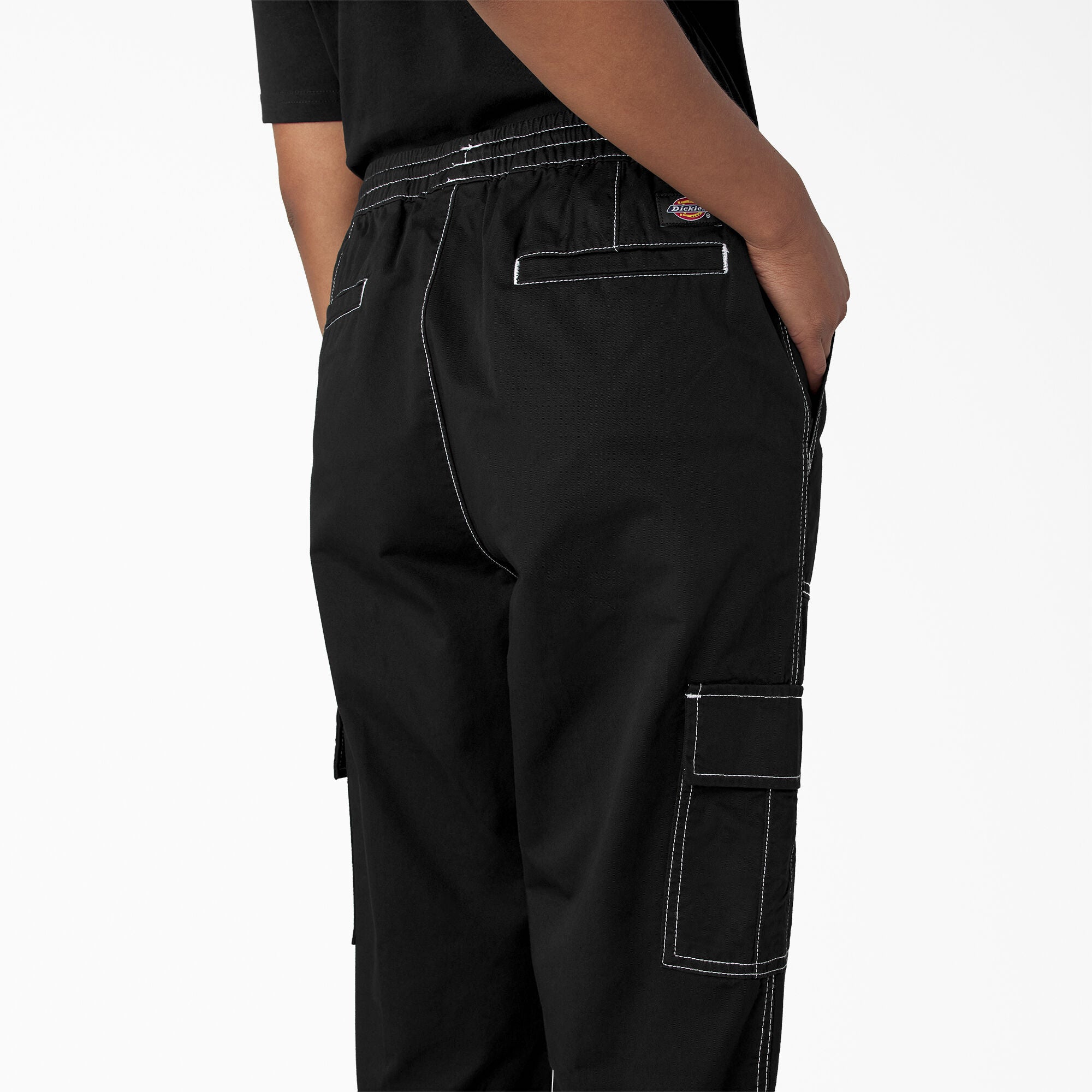 Women's Drawstring Cargo Pants - Image 10
