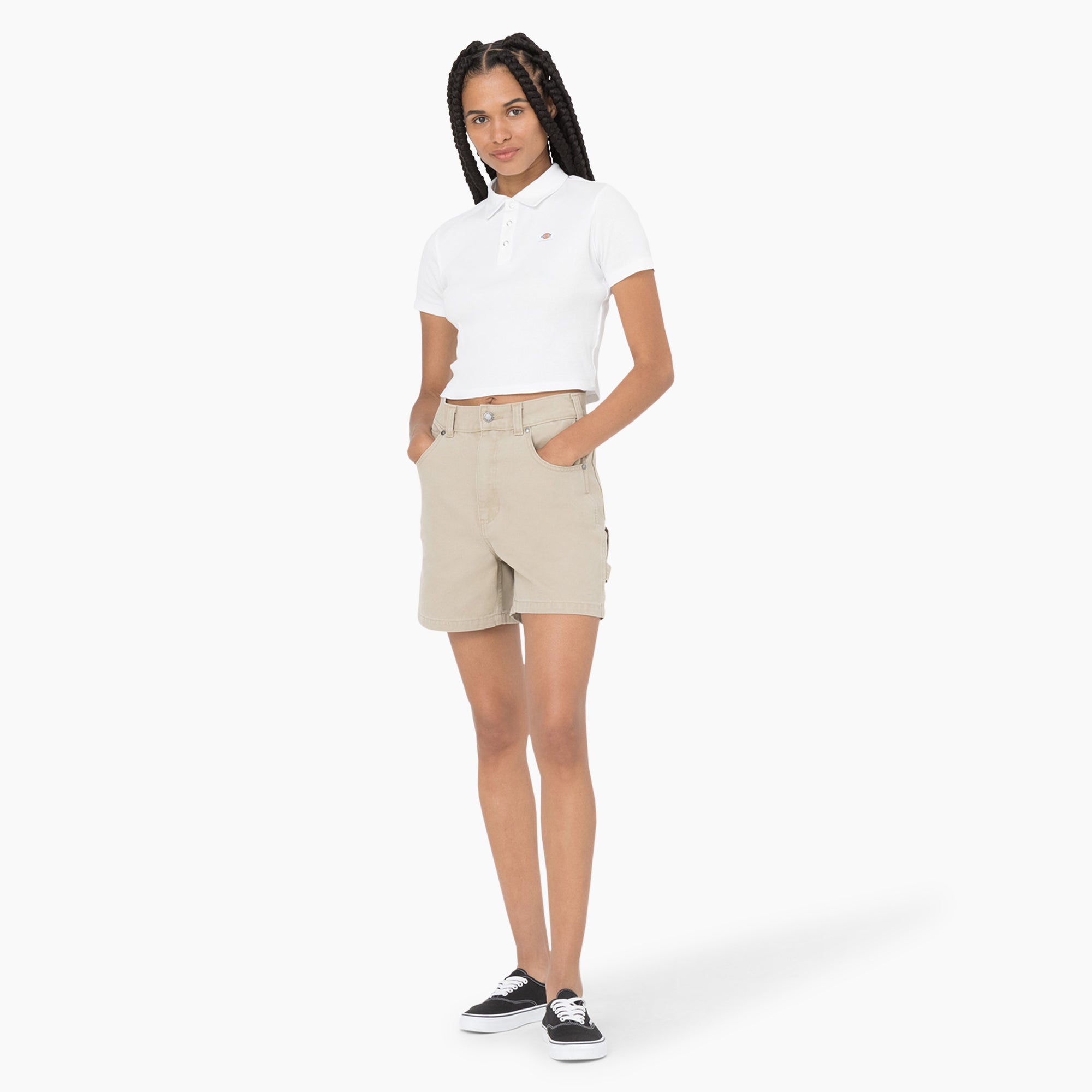 Women's Regular Fit Duck Shorts. 5 - Image 5