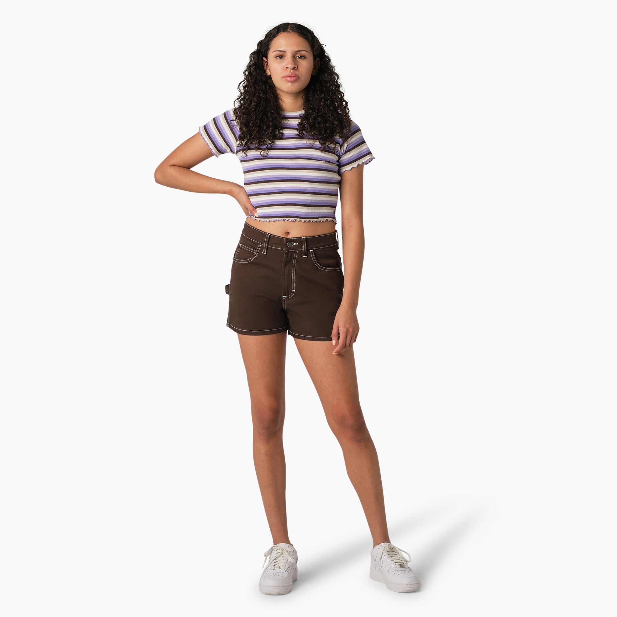 Women's Carpenter Shorts. 3 - Image 4