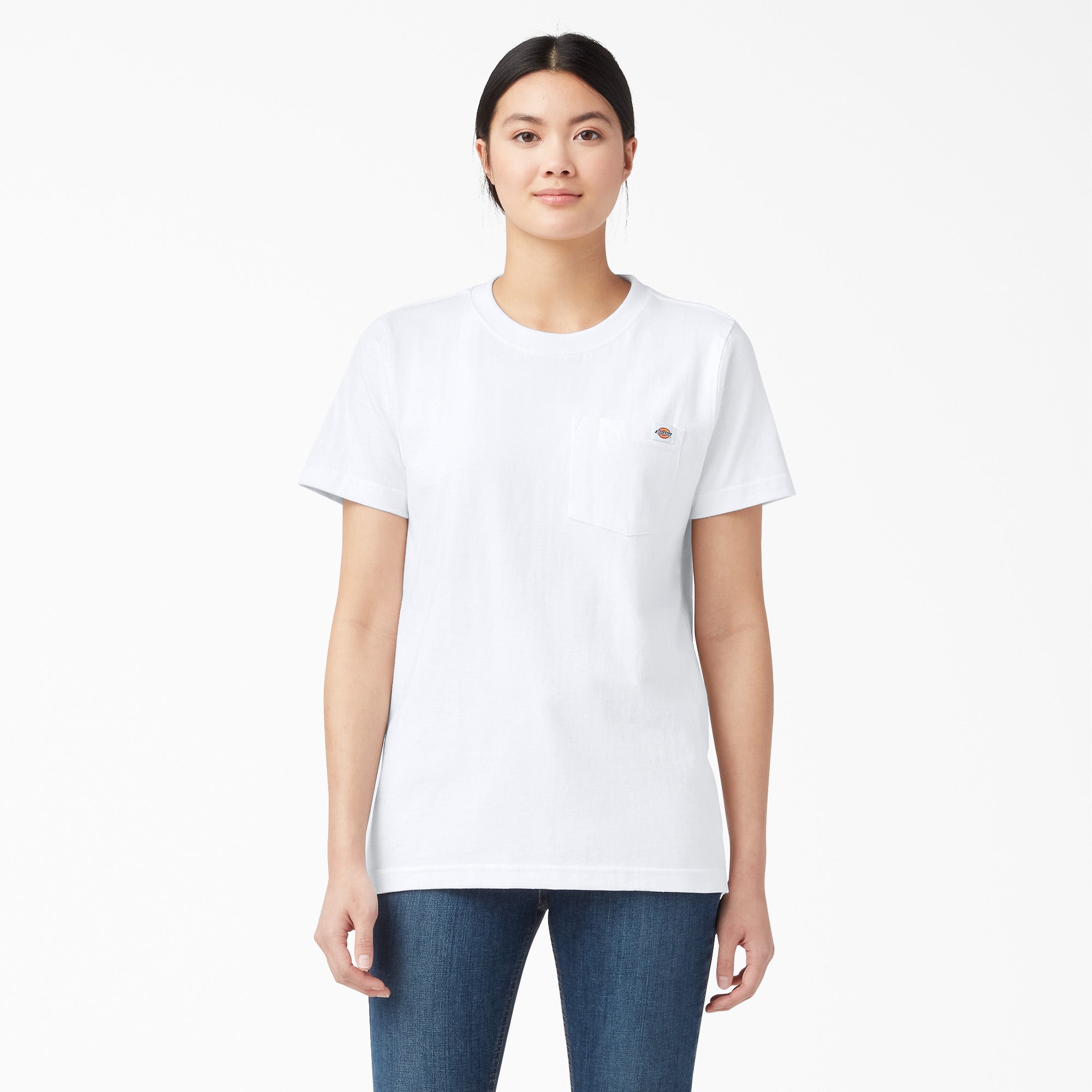 Women's Heavyweight Short Sleeve Pocket T-Shirt
