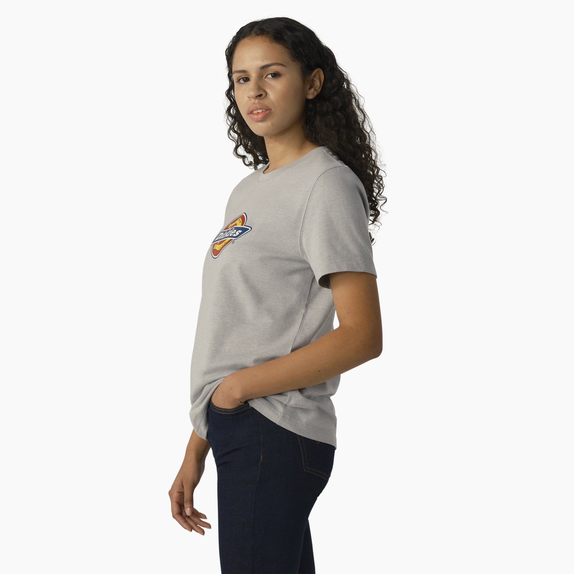 Women's Heavyweight Logo T-Shirt - Image 3