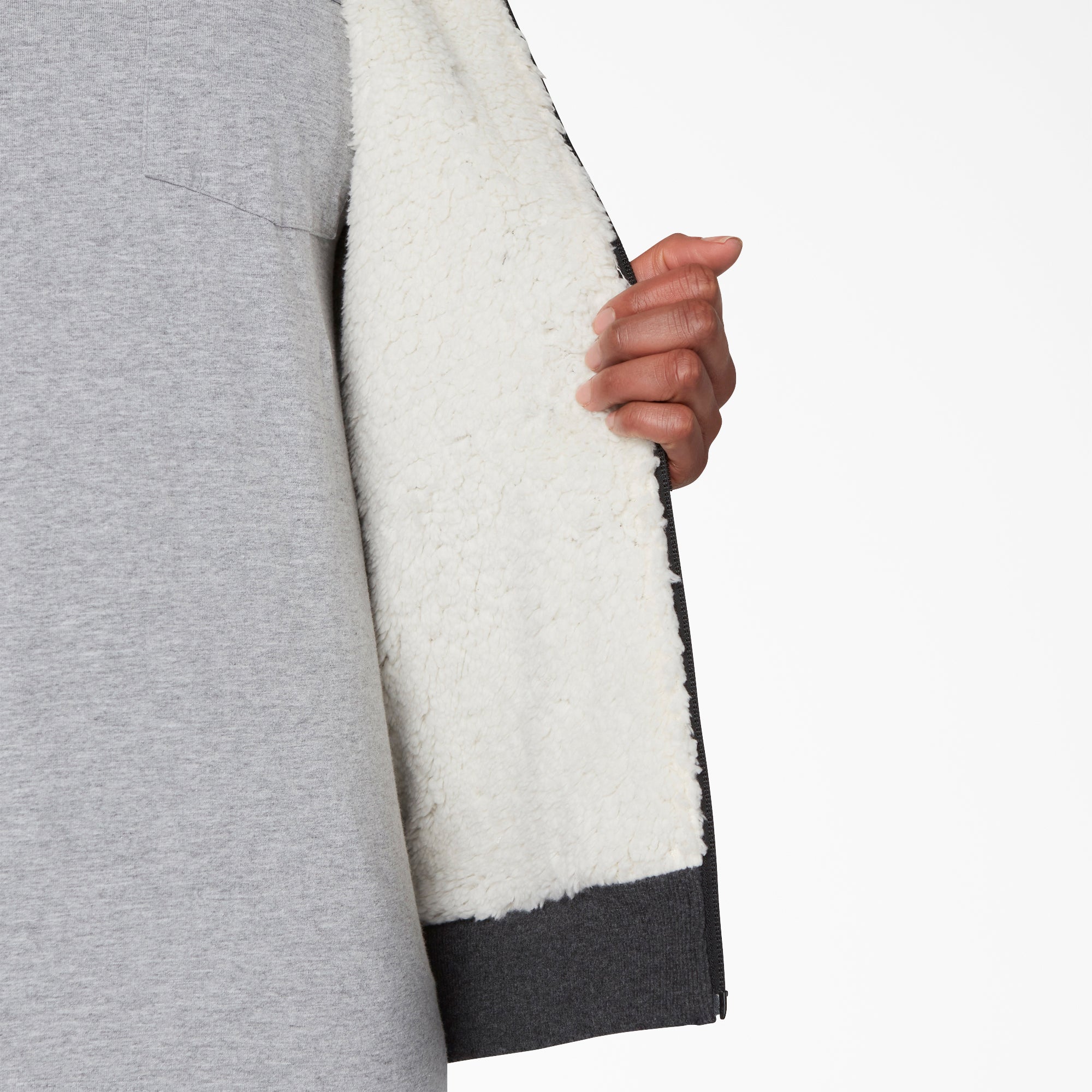 Women's High Pile Fleece Lined Hoodie - Image 5