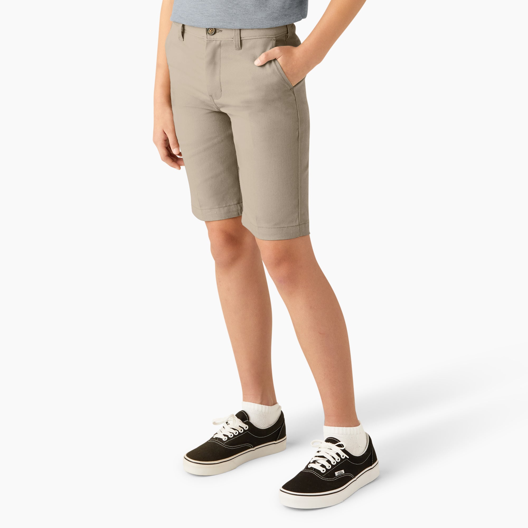Boys' FLEX Slim Fit Shorts. 8-20 - Image 3