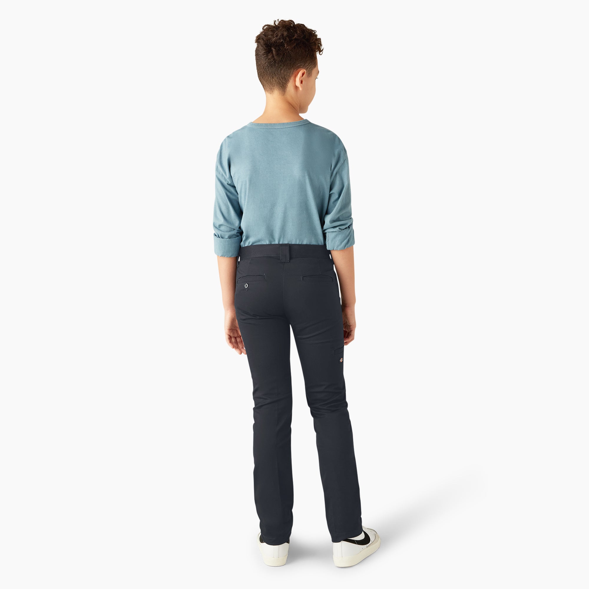 Boys' FLEX Skinny Fit Double Knee Pants. 4-20 - Image 6