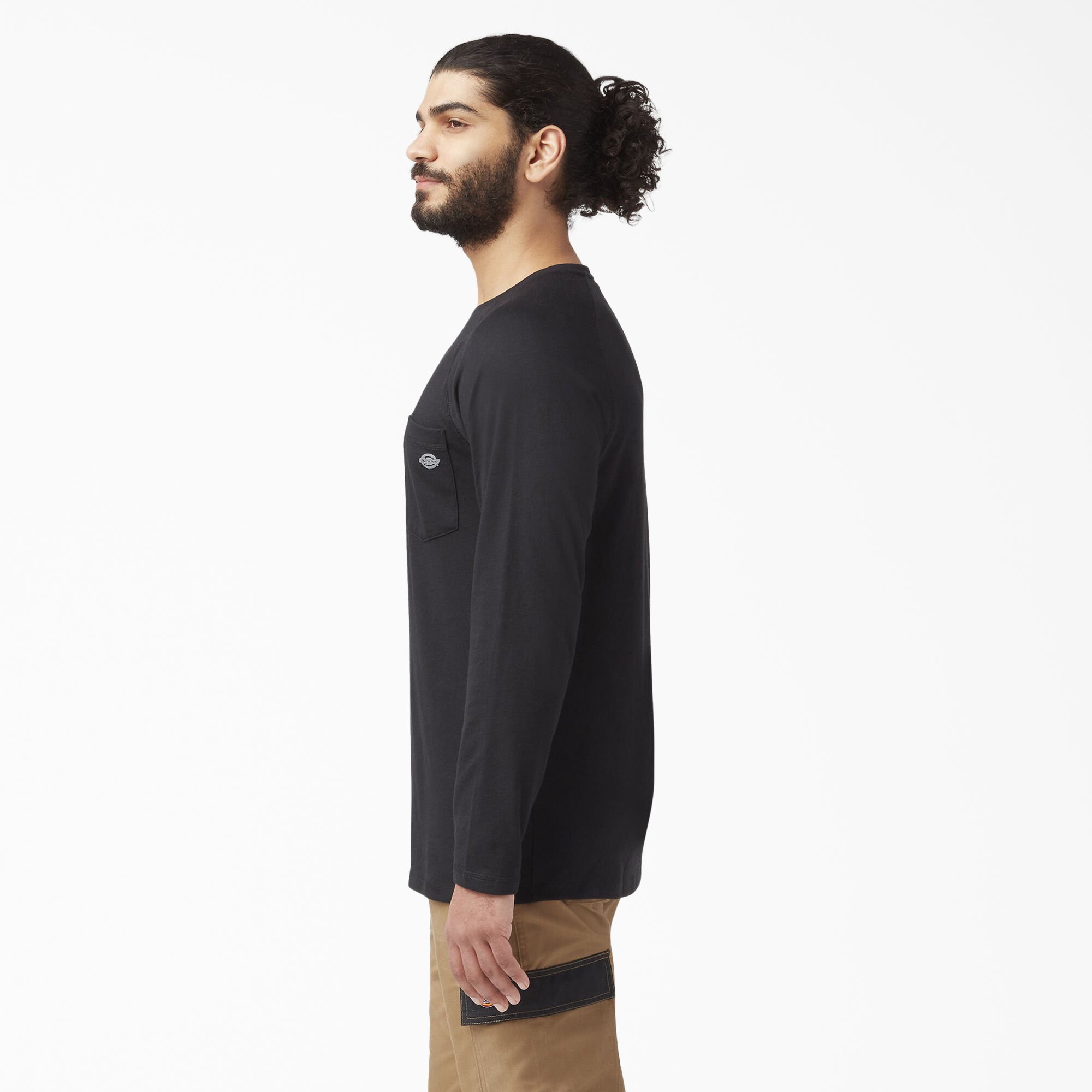 Cooling Long Sleeve Pocket T-Shirt - Image 3