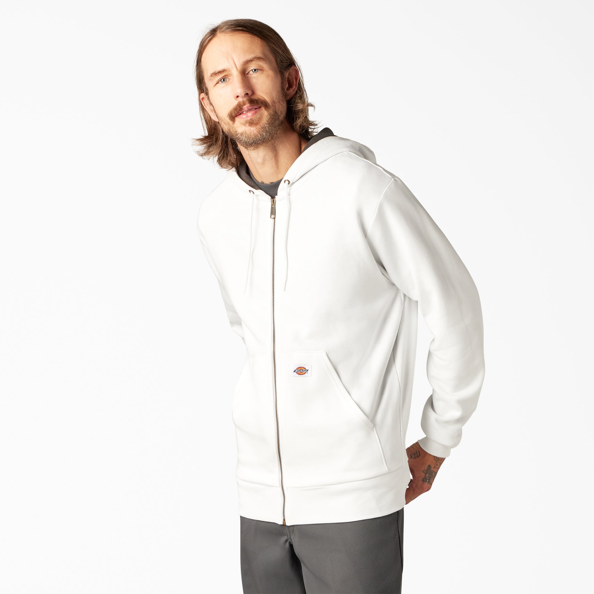 Thermal Lined Fleece Zip Hoodie - Image 3