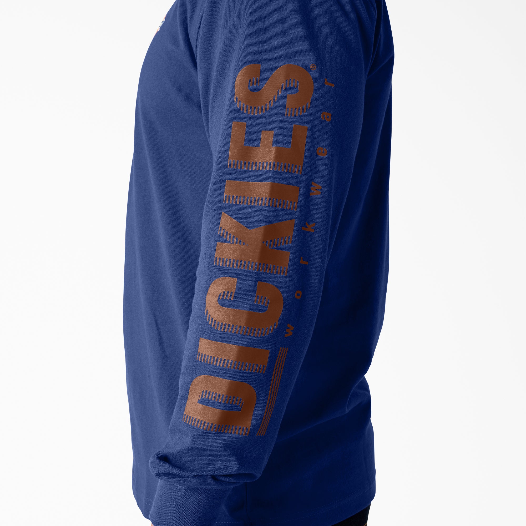 Long Sleeve Workwear Graphic T-Shirt - Image 6