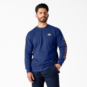 Long Sleeve Workwear Graphic T-Shirt
