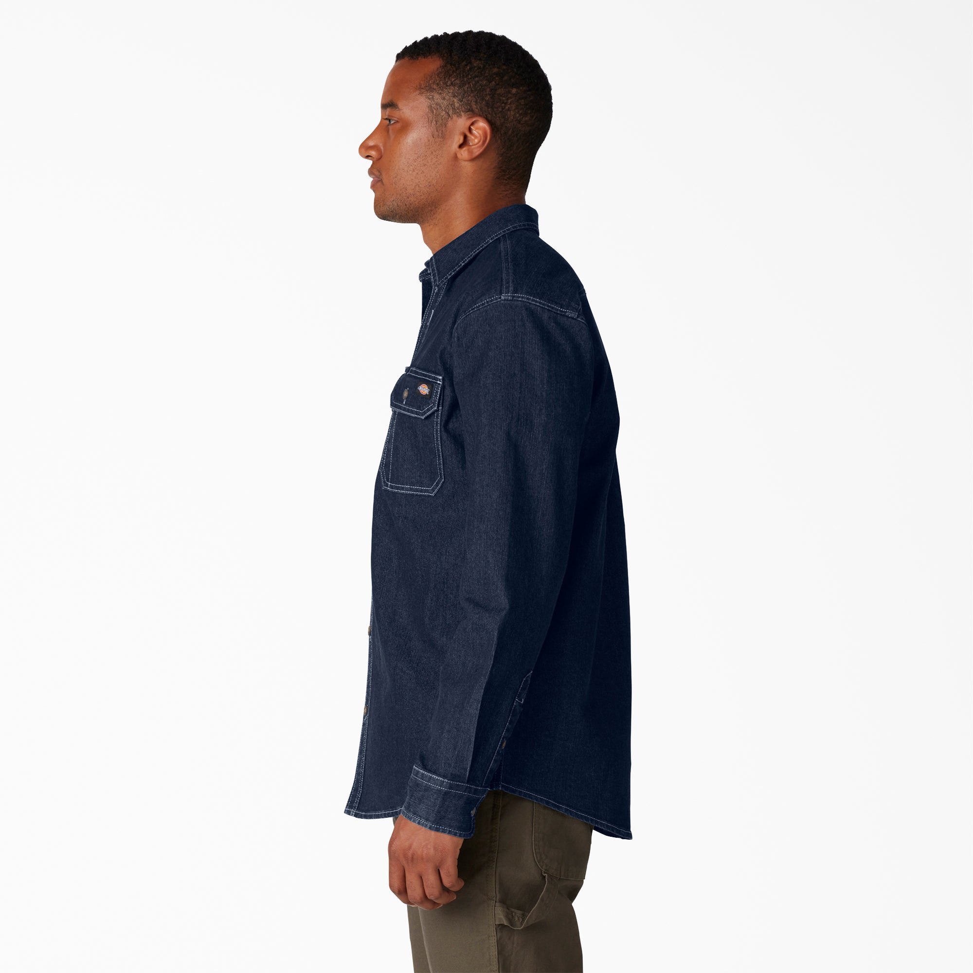 FLEX Denim Long Sleeve Shirt - Image 3