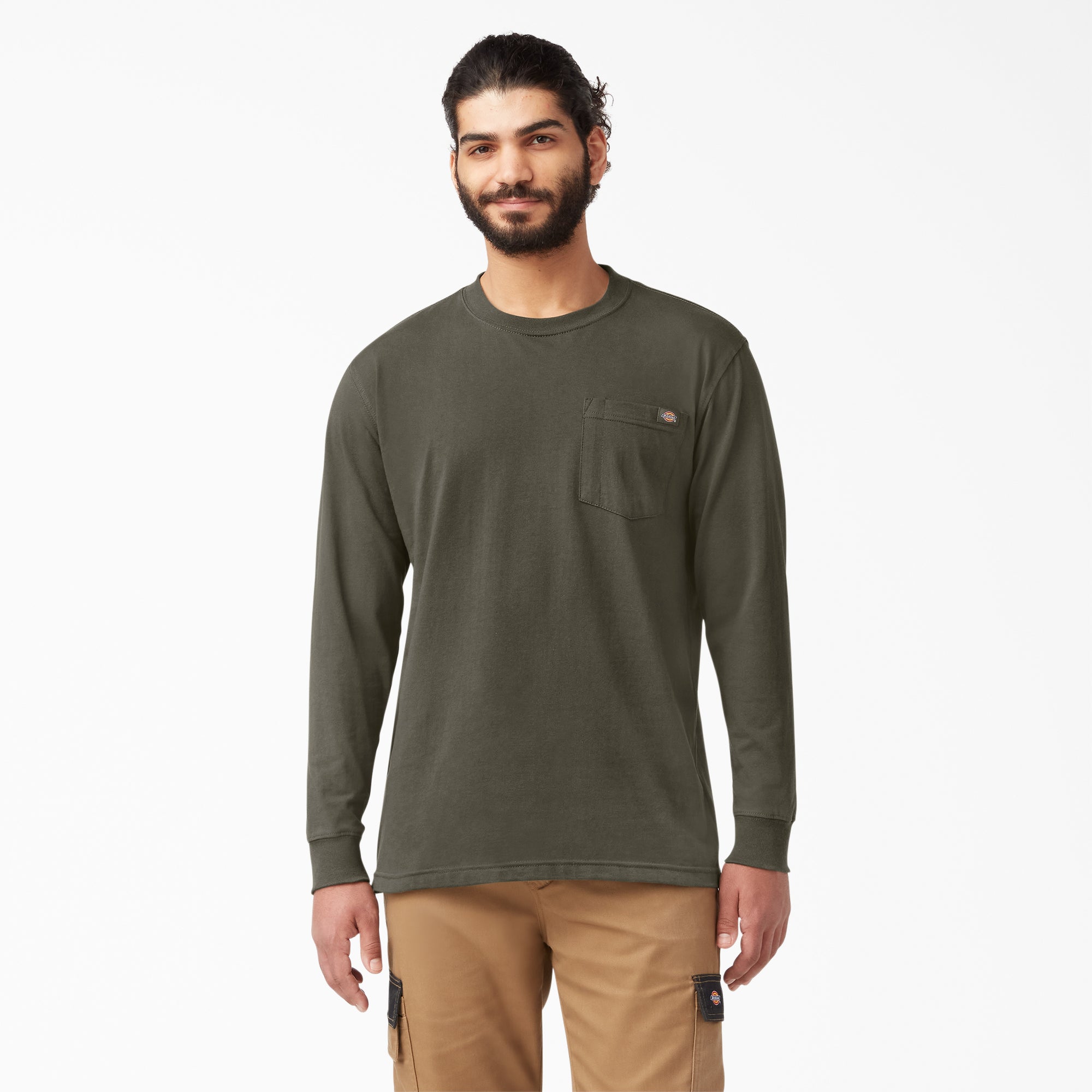 Heavyweight Long Sleeve Pocket T-Shirt