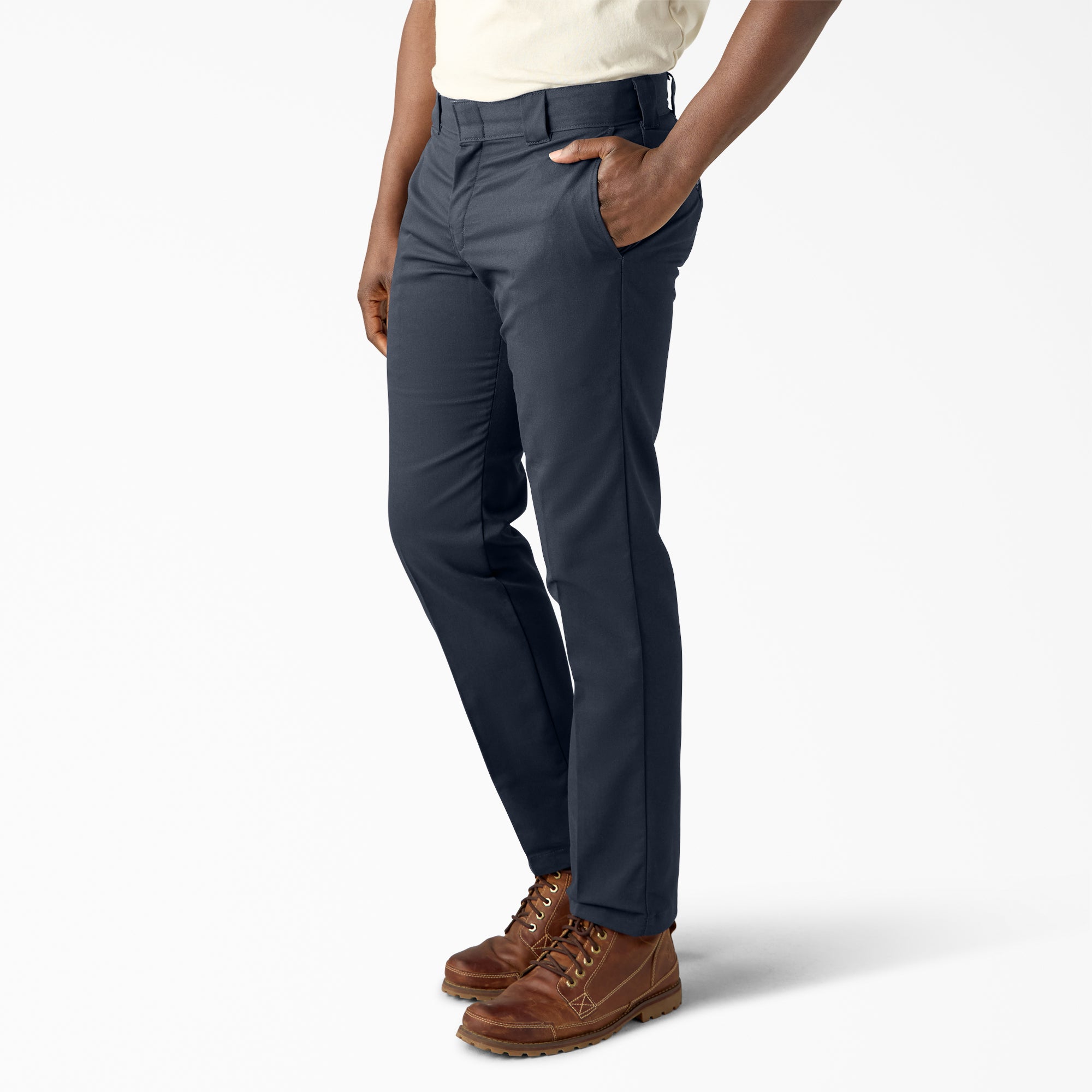 FLEX Slim Fit Tapered Leg Multi-Use Pocket Work Pants - Image 3