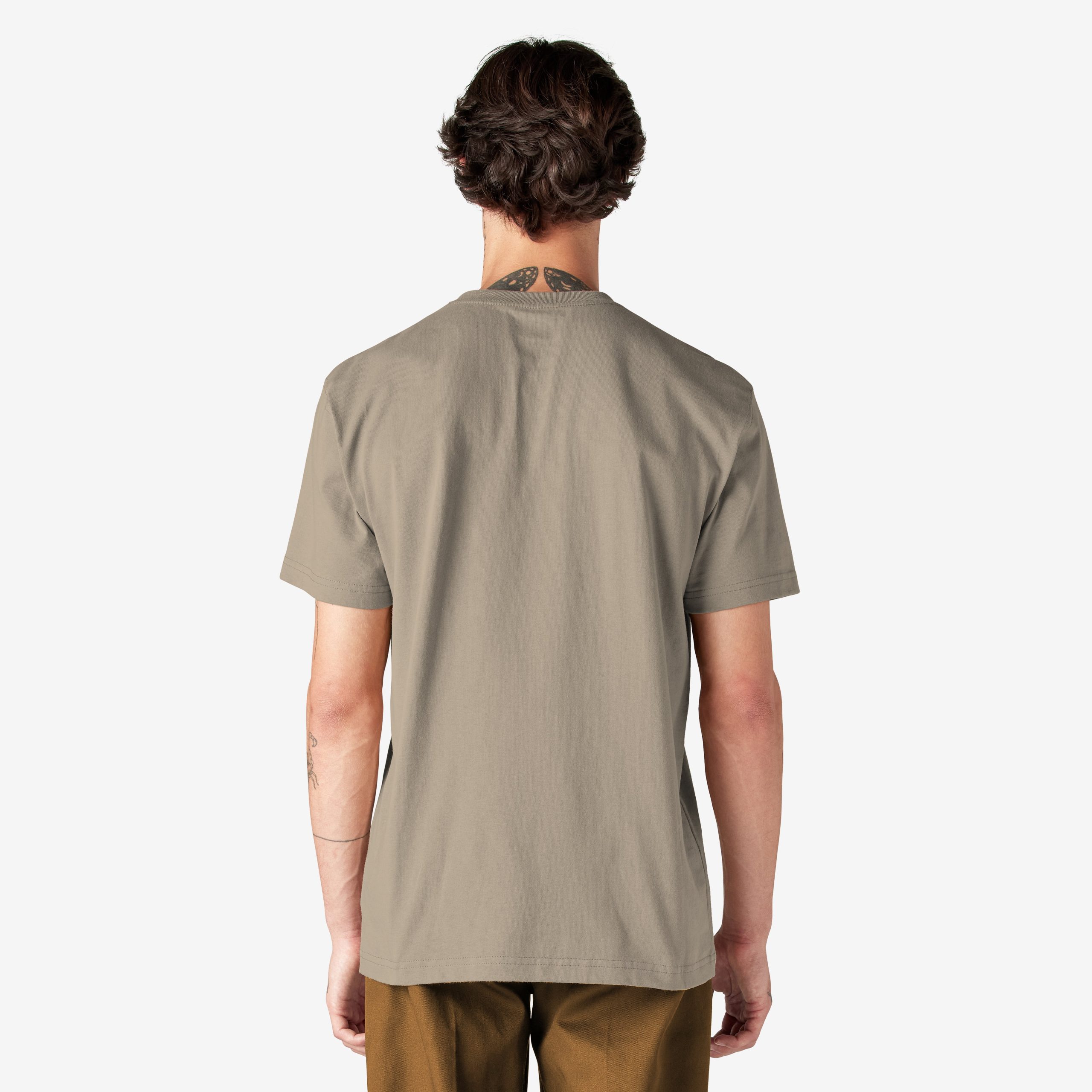 Heavyweight Short Sleeve Pocket T-Shirt - Image 2