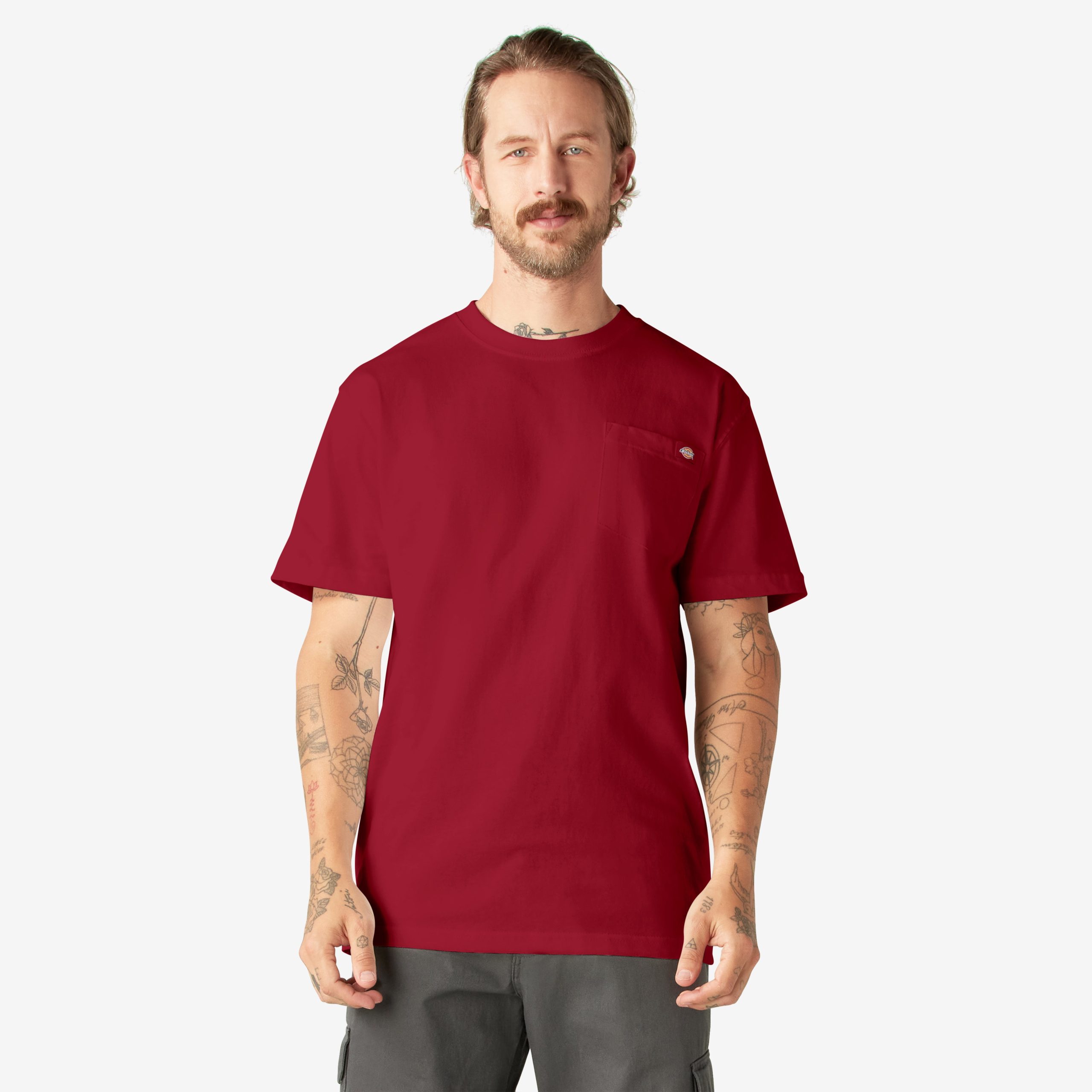 Heavyweight Short Sleeve Pocket T-Shirt