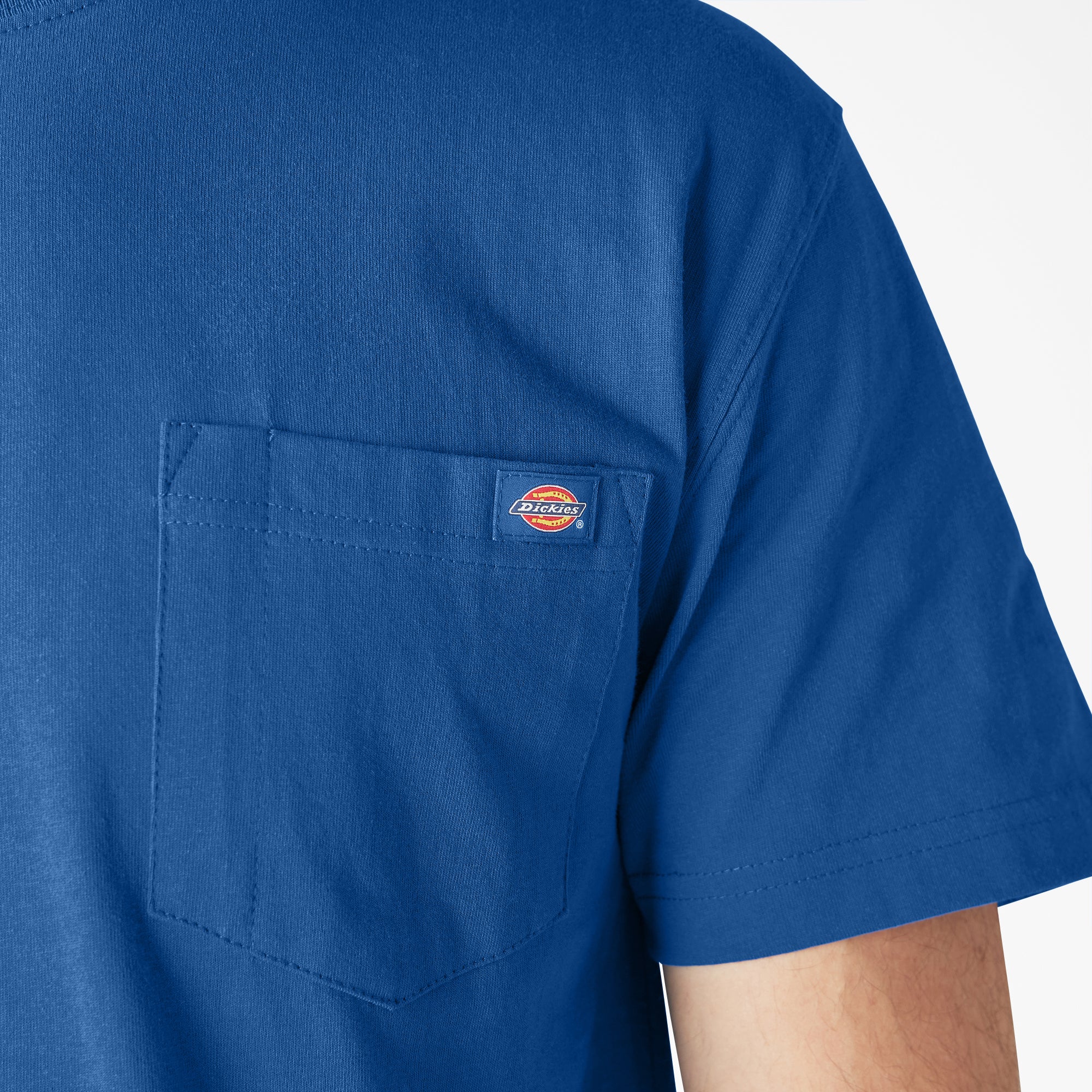 Heavyweight Short Sleeve Pocket T-Shirt - Image 7