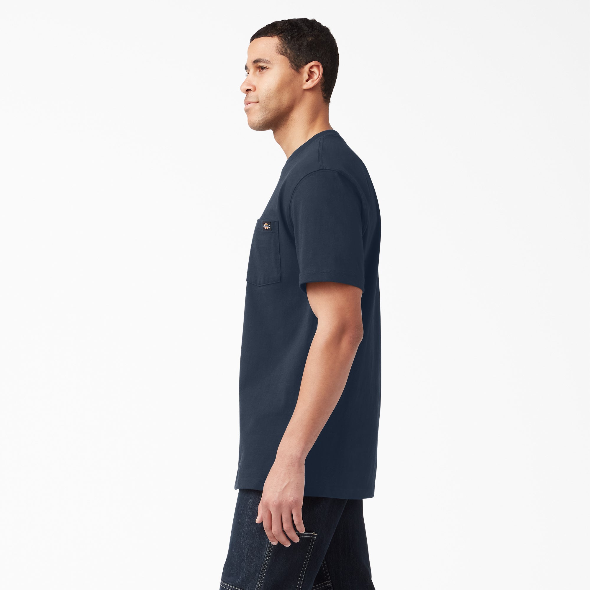 Heavyweight Short Sleeve Pocket T-Shirt - Image 3