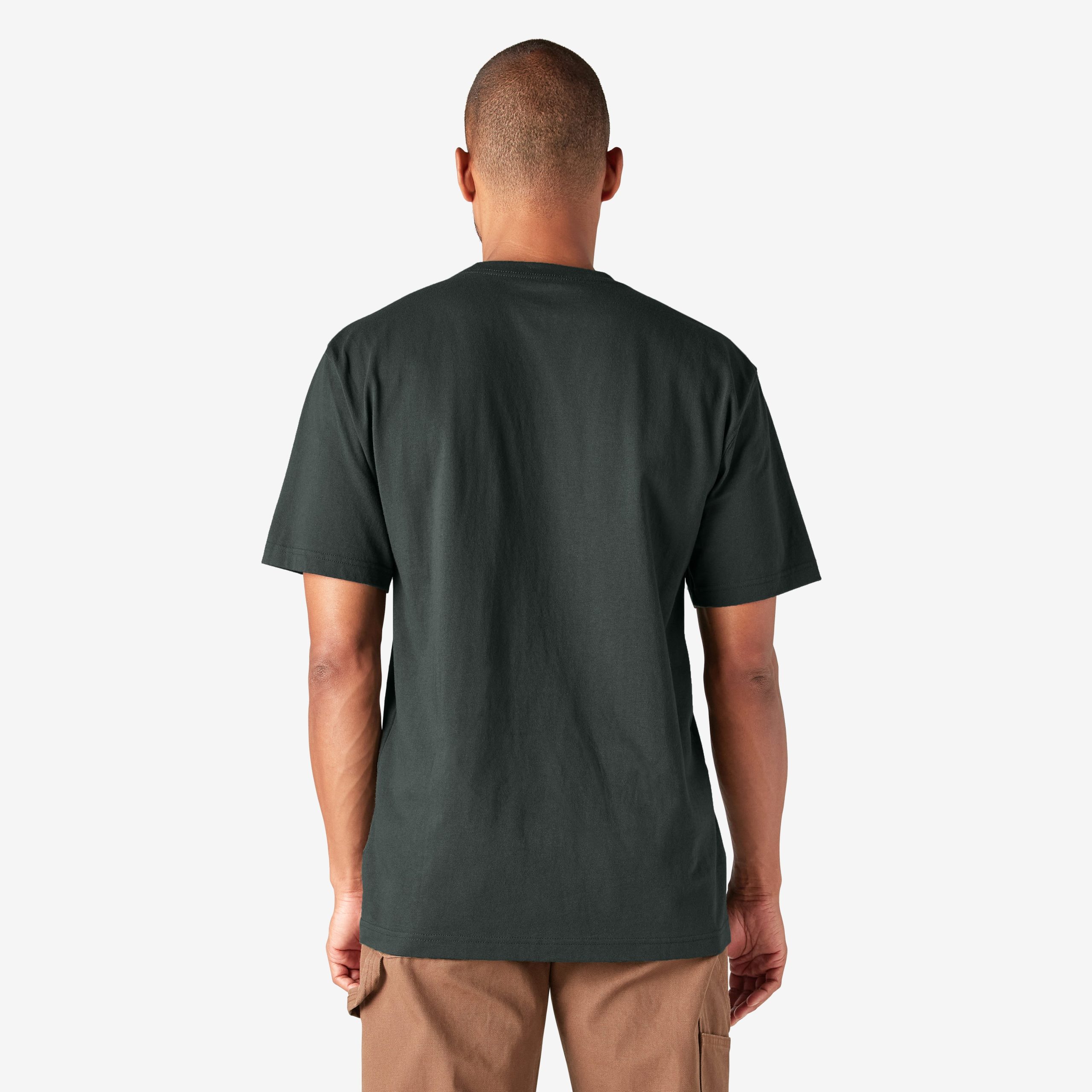 Heavyweight Short Sleeve Pocket T-Shirt - Image 2