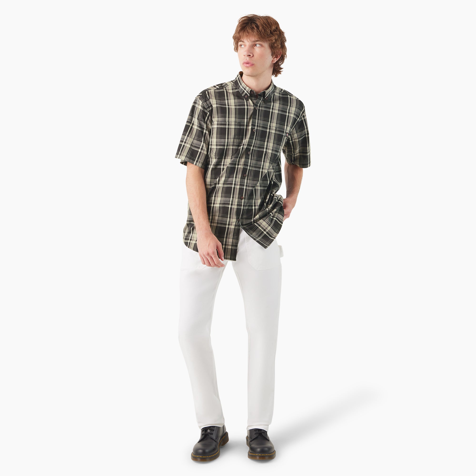 Short Sleeve Woven Shirt - Image 4